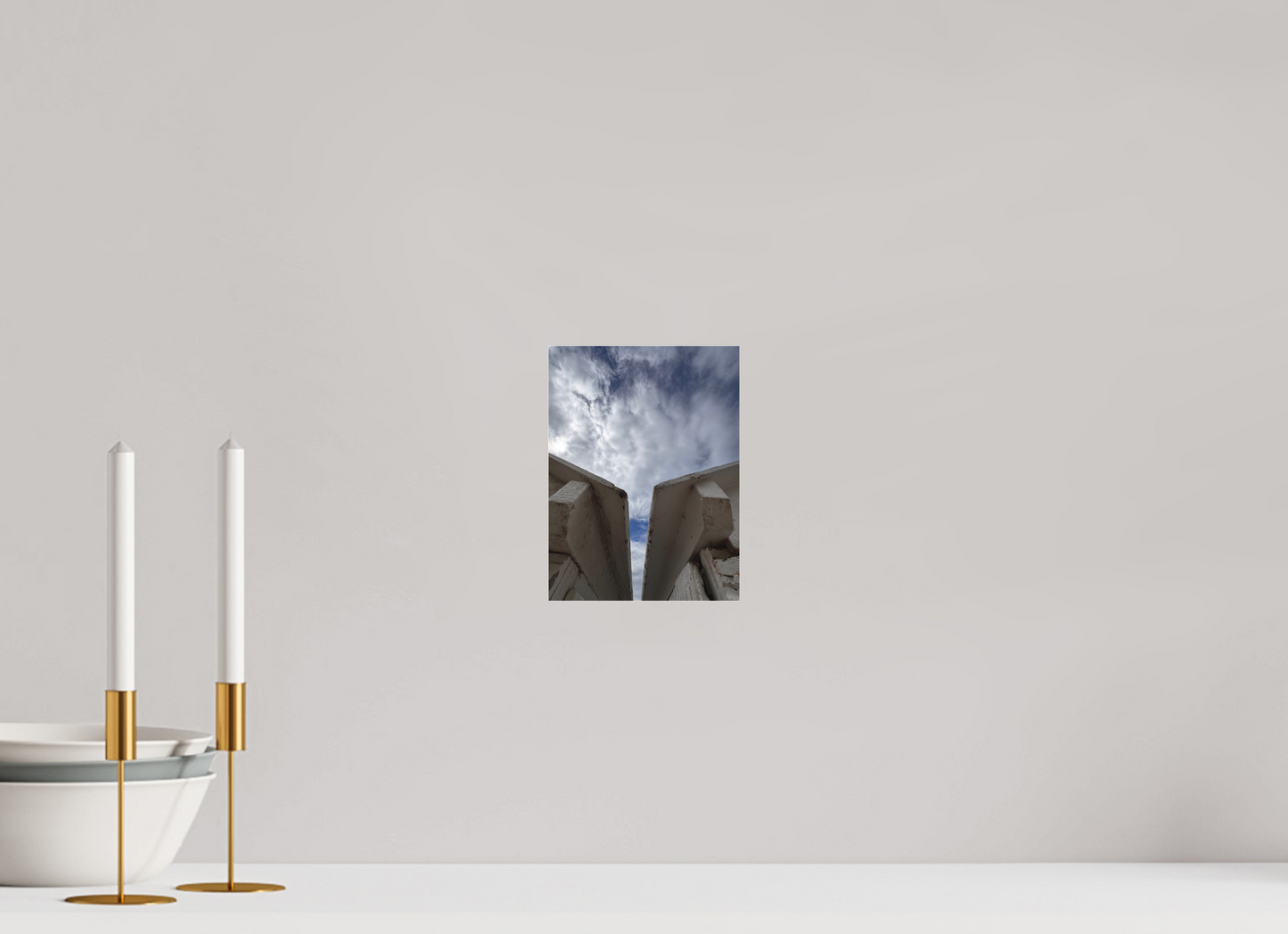 15 x 20 cm, Tirage photo sous Plexi mat Face à la mer #2 (Marie Sicard)