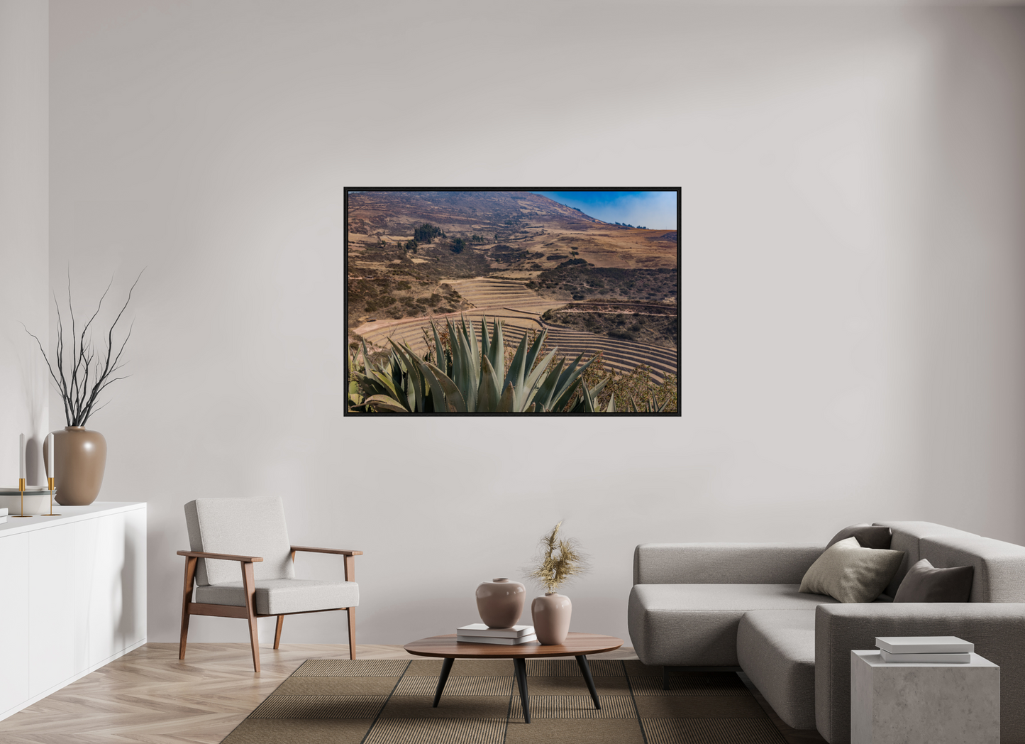 163,8 x 110 cm, Floater Frame FIAMMETTA VENNER Perou