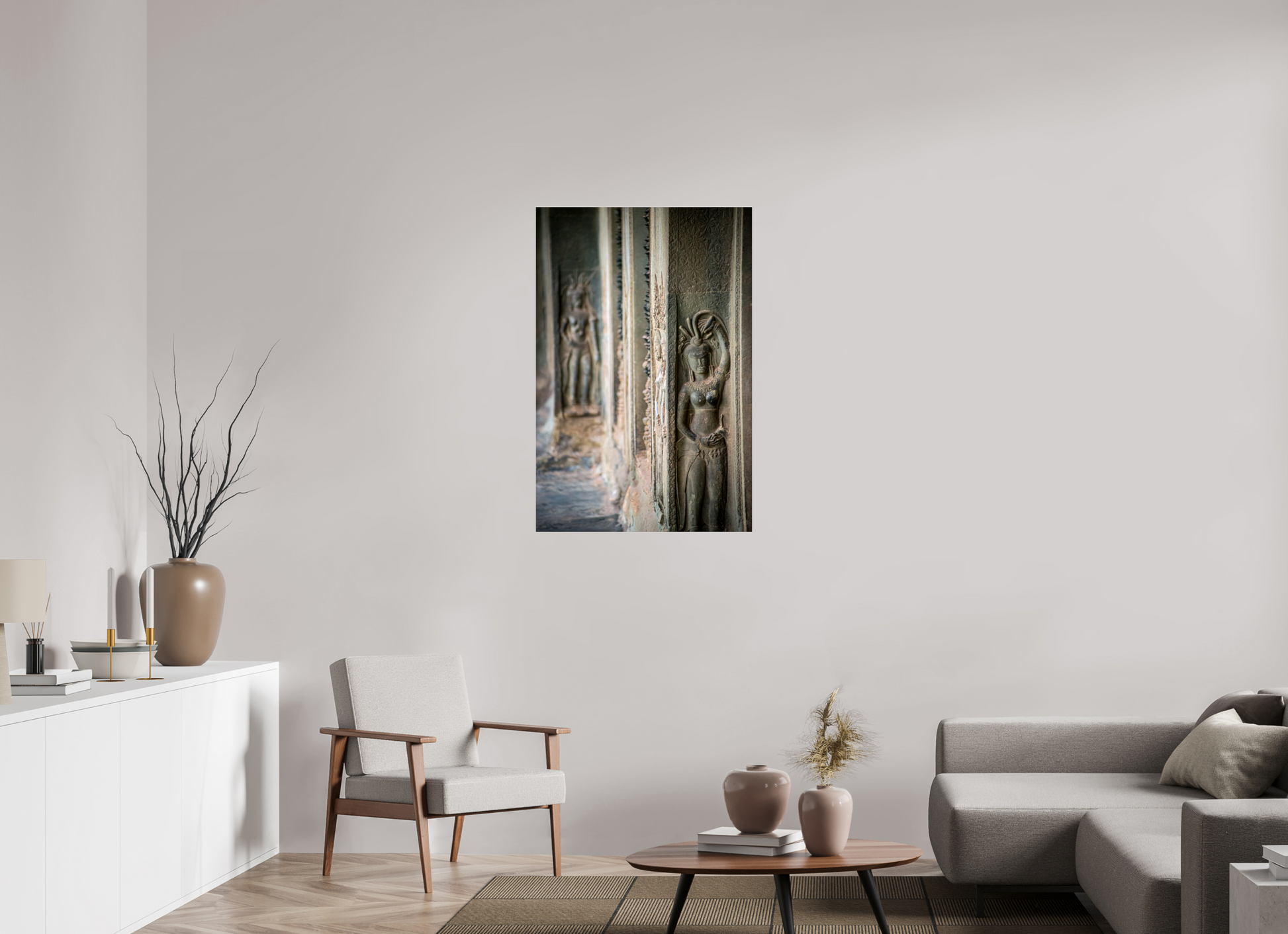 70 x 105 cm, Tirage photo ultraHD sous Plexi j