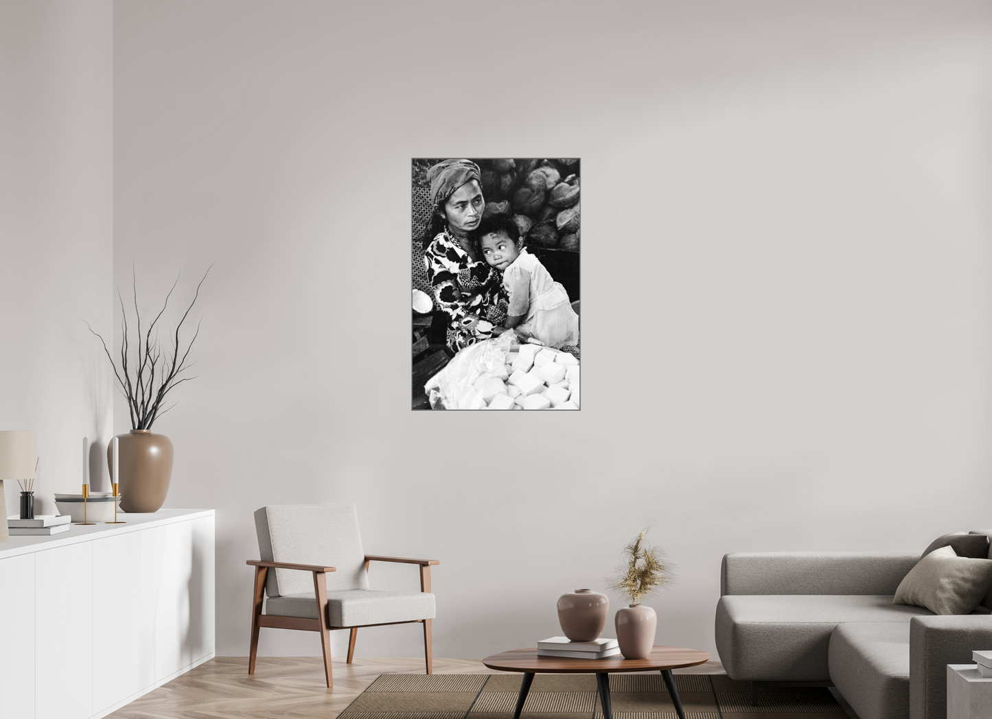 70 x 105 cm, Artbox aluminium argent Indonesia (1978) Photography : © Catherine Deudon / REIA (Catherine Deudon )