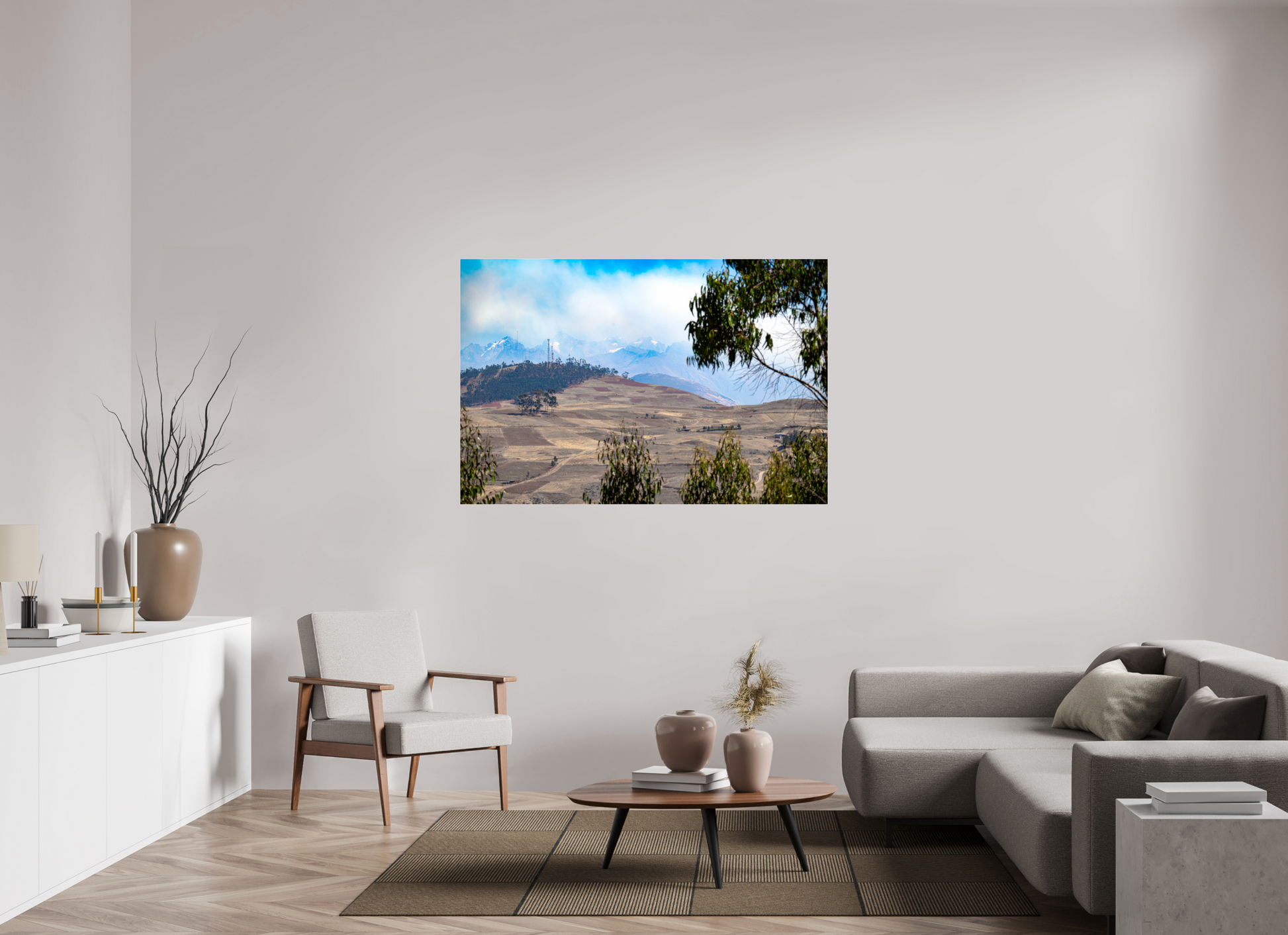 150 x 100 cm, Tirage photo ultraHD sous Plexi f