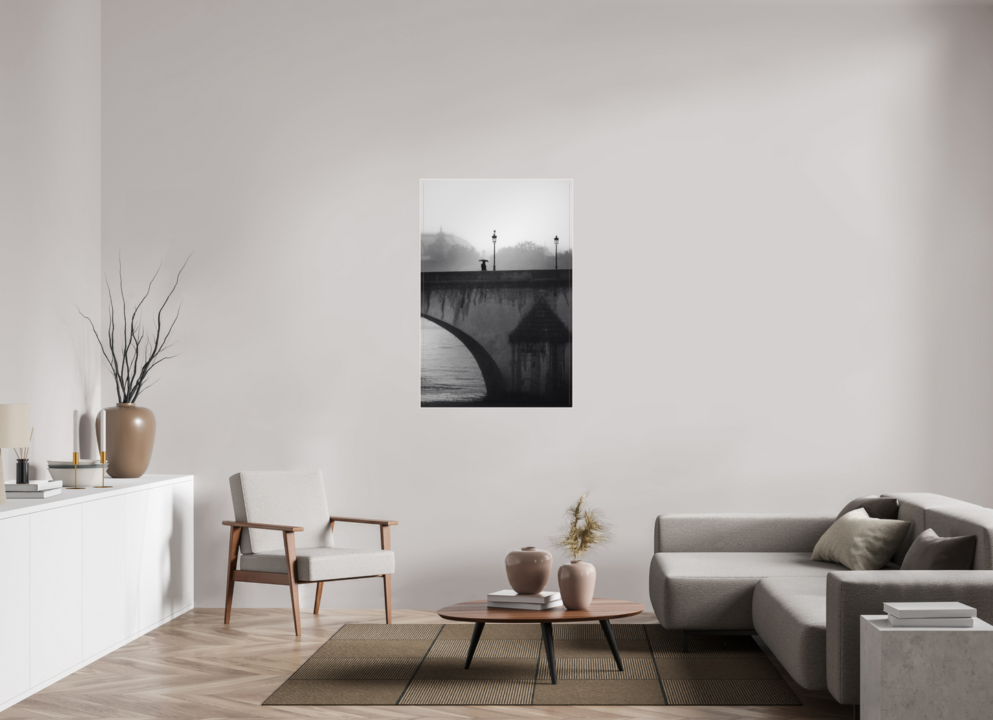 80 x 120 cm, Artbox Chene noir massif qd