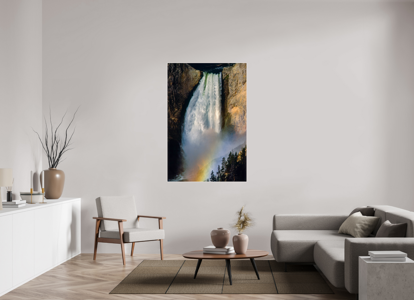 Mystic Falls at Dusk (Aline de Nanxe)
