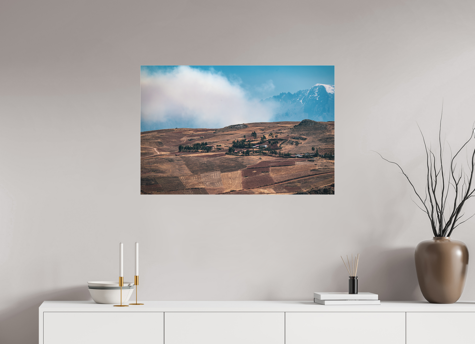 90 x 60 cm, Tirage photo sous Plexi mat FIAMMETTA VENNER Perou
