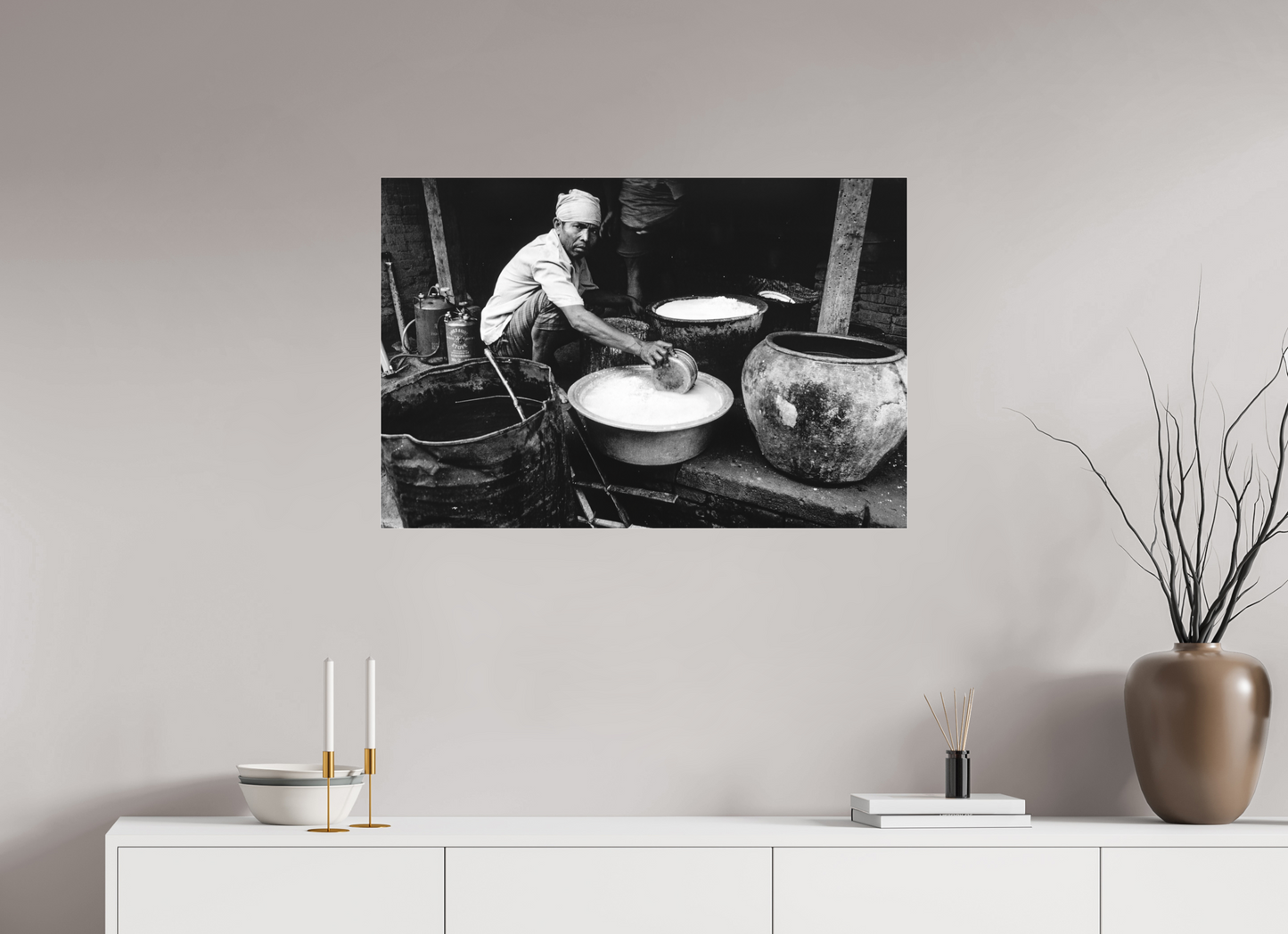 90 x 60 cm, NB MAT Indonesia (1978) Photography : © Catherine Deudon / REIA (Catherine Deudon )