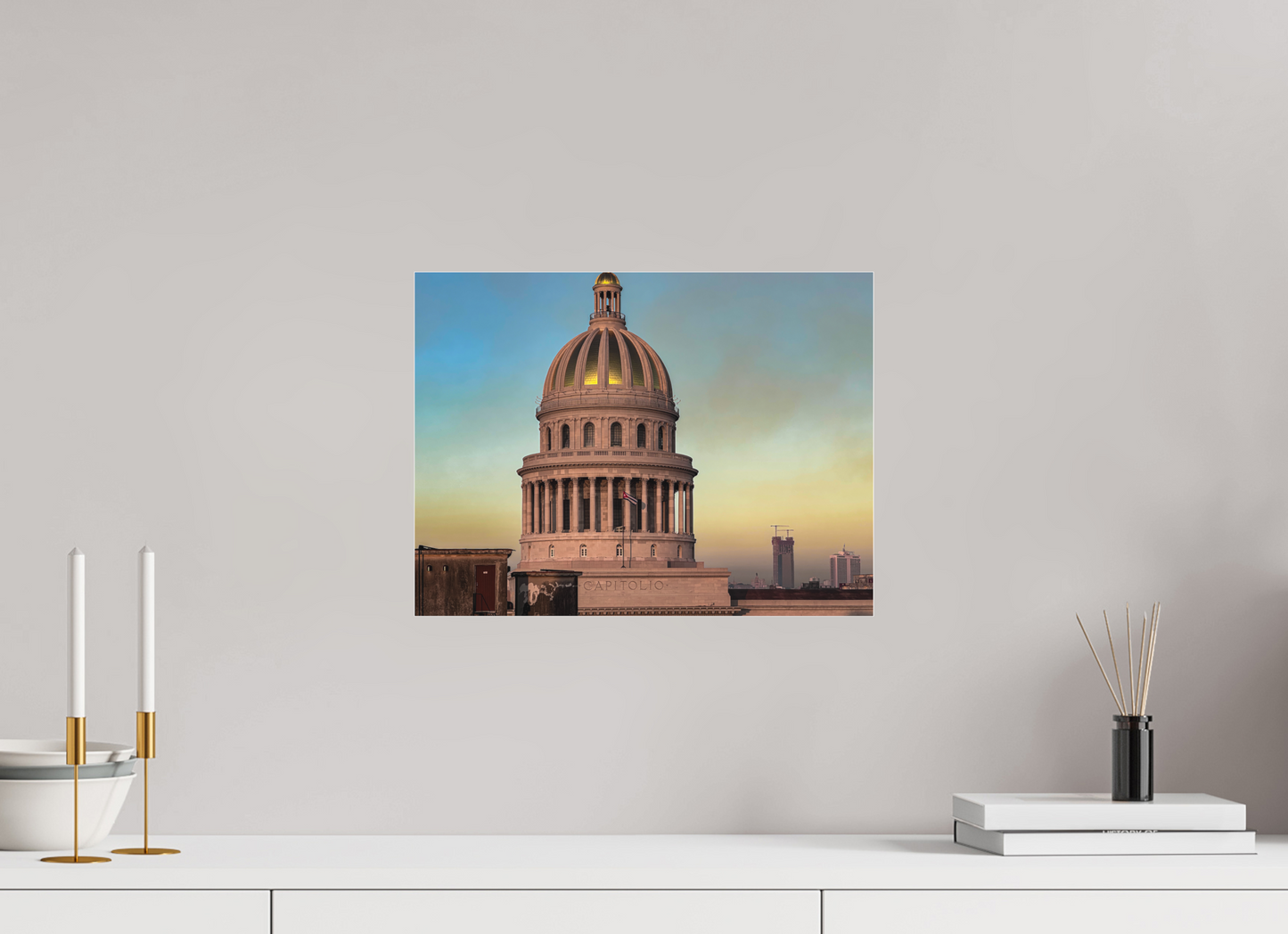 40 x 30 cm, Tirage photo sous Plexi mat cb