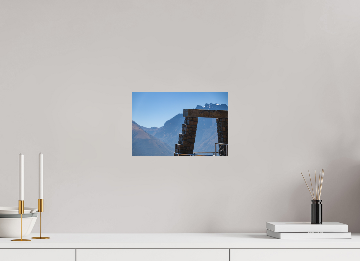 30 x 20 cm, Tirage photo sous Plexi mat perou c