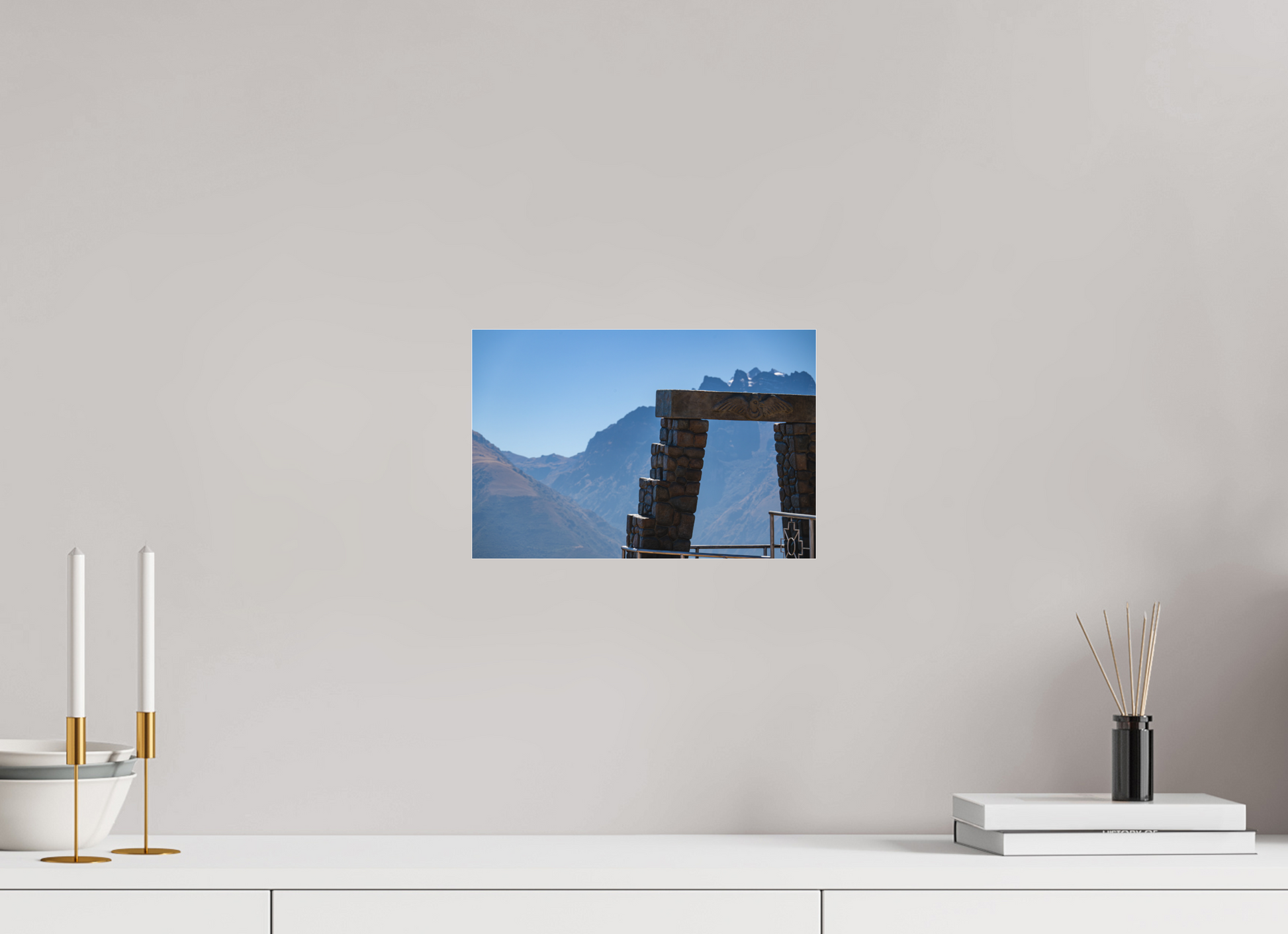 30 x 20 cm, Tirage photo sous Plexi mat perou c