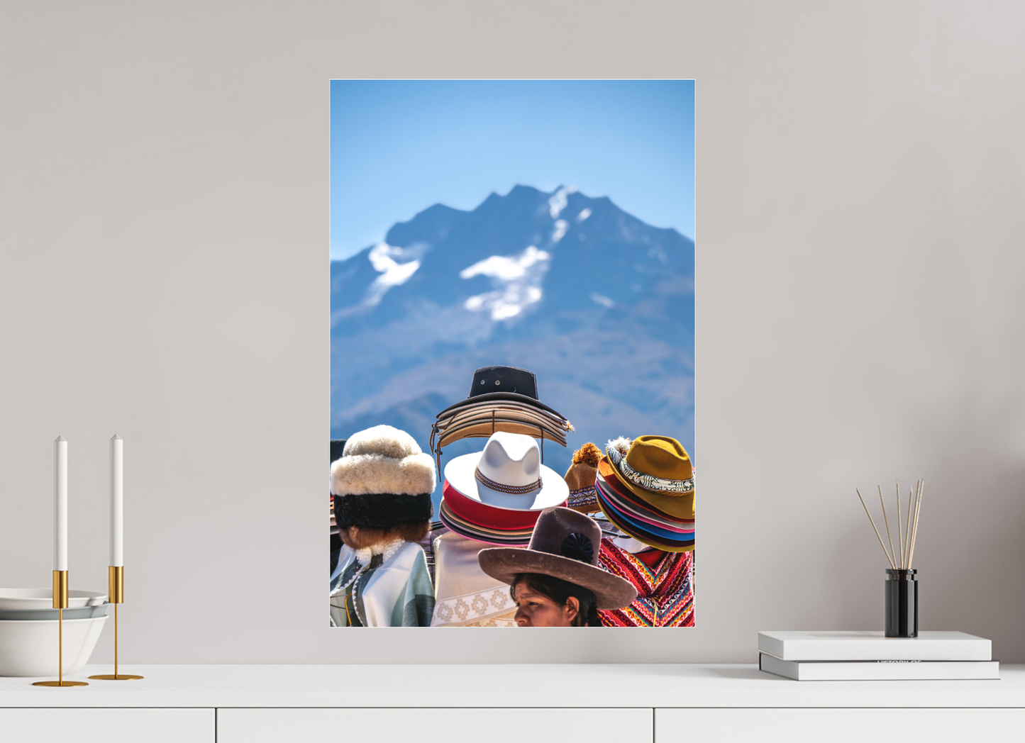 40 x 60 cm, Tirage photo sous Plexi mat caro perou