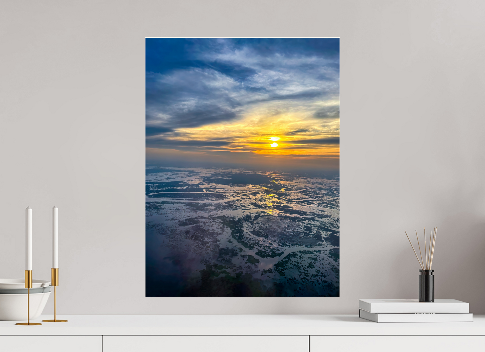 45 x 60 cm, Tirage photo ultraHD sous Plexi fg