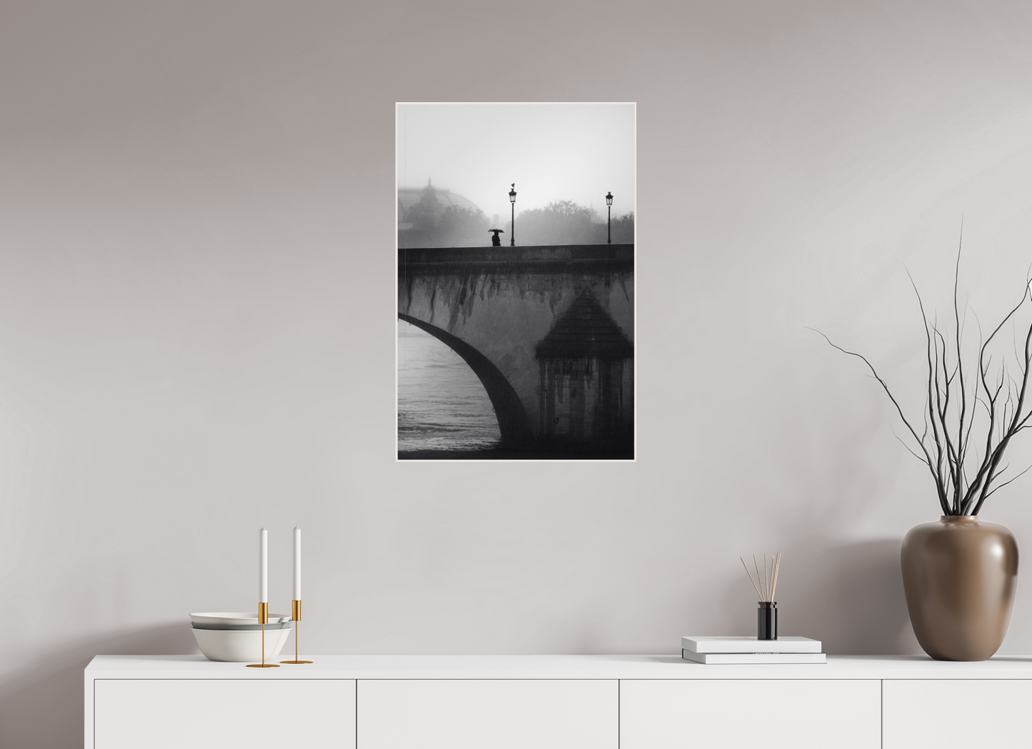 50 x 75 cm, Artbox Chene noir massif qd