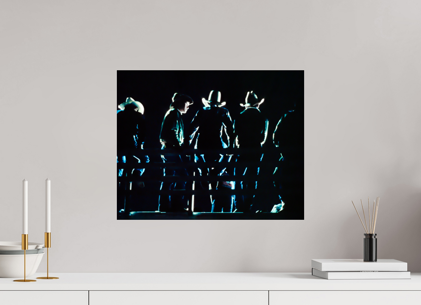 Cowboys in the night (Aline de Nanxe)