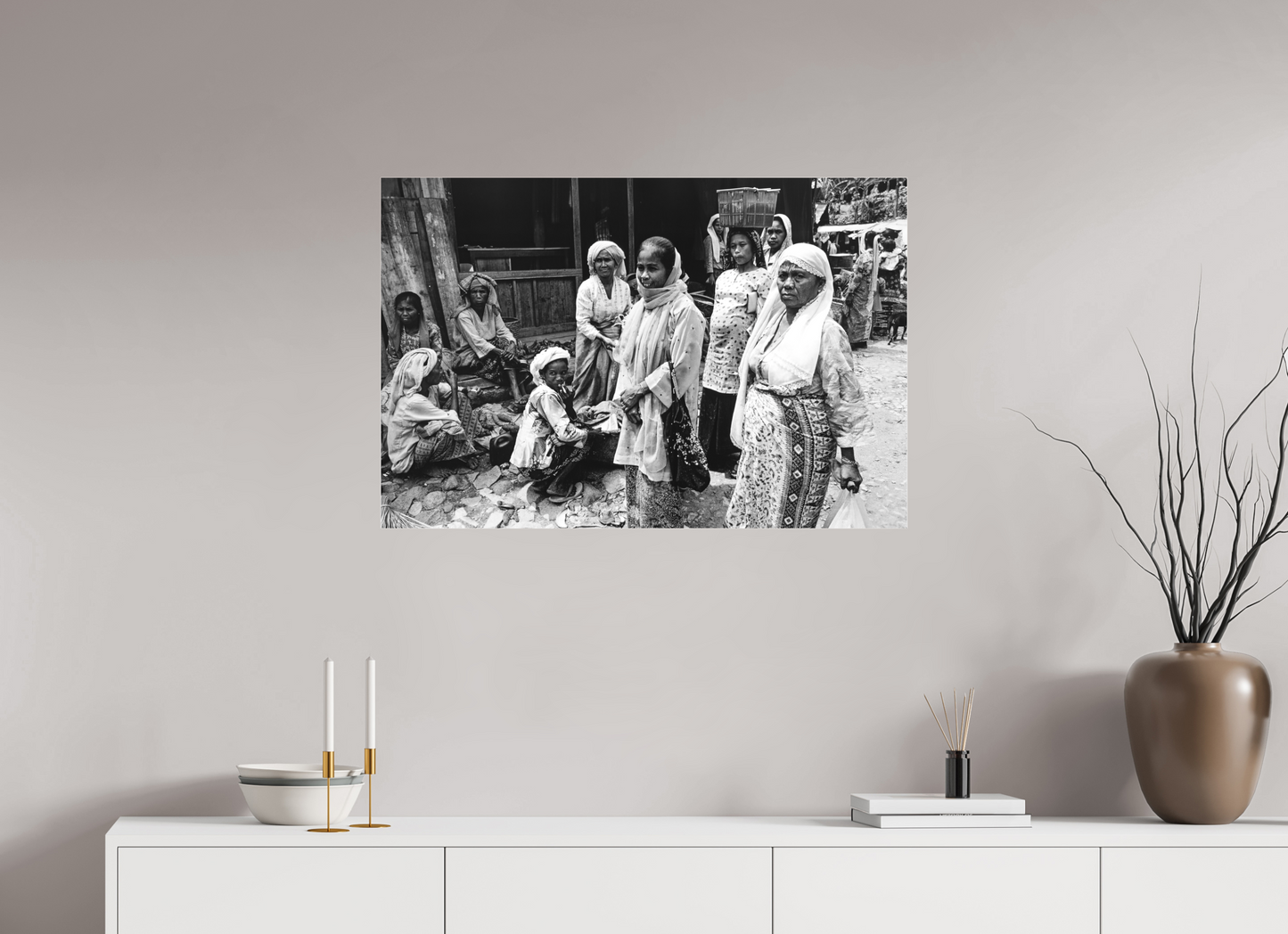 90 x 60 cm, NB MAT Indonesia (1978) Photography : © Catherine Deudon / REIA (Catherine Deudon )