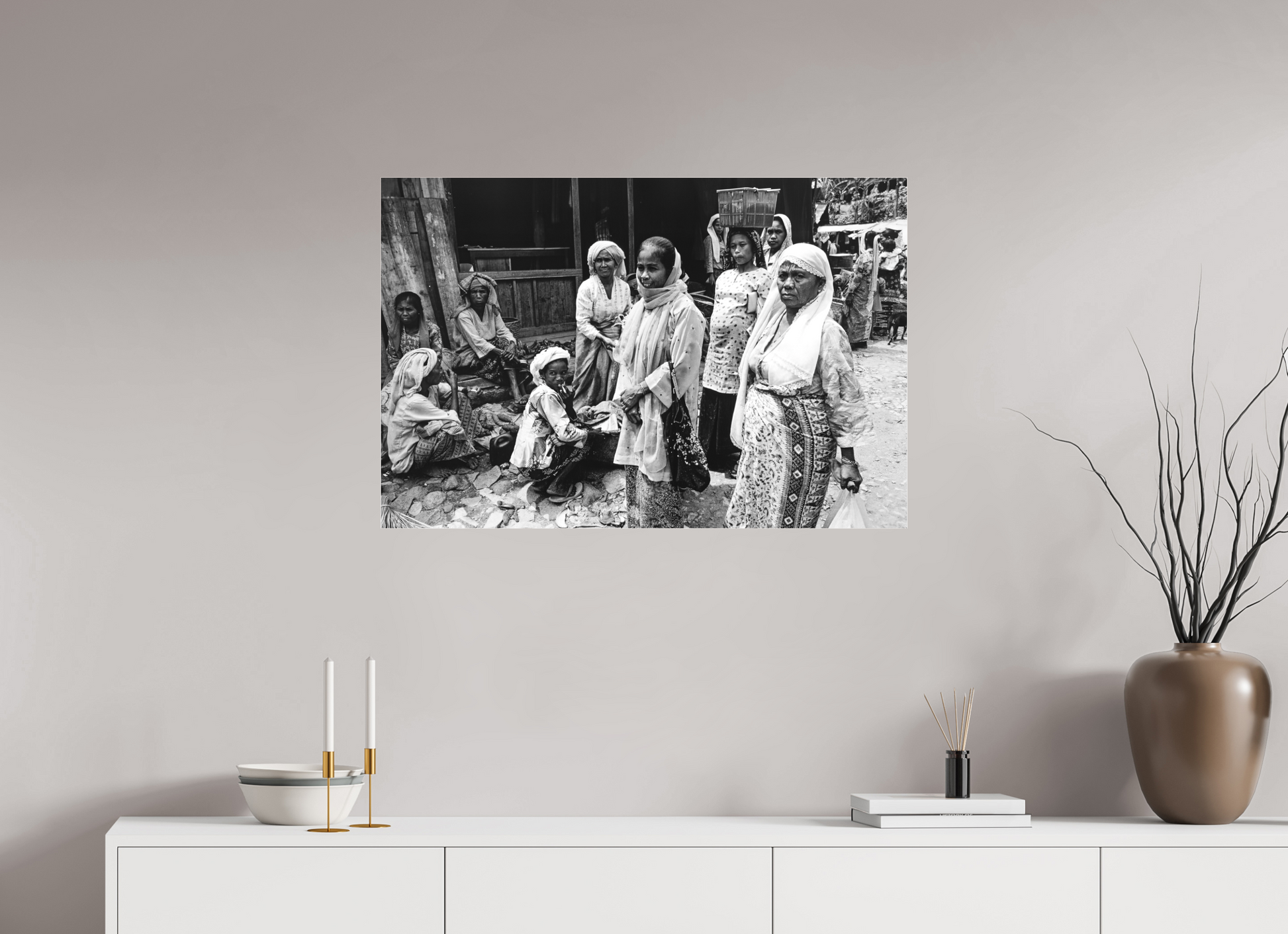 90 x 60 cm, NB MAT Indonesia (1978) Photography : © Catherine Deudon / REIA (Catherine Deudon )