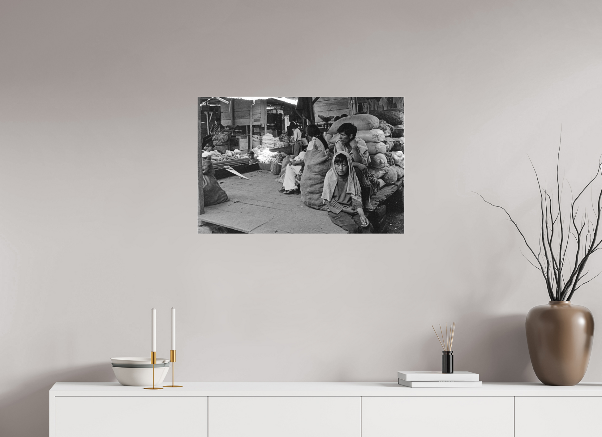 75,7 x 50 cm, NB MAT aline de nanxe Salvador