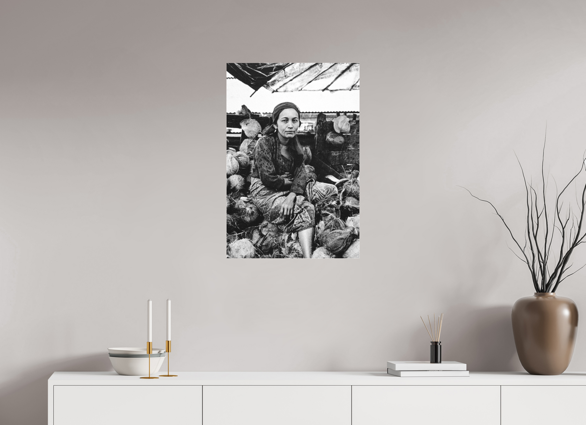 50 x 73,5 cm, NB MAT Indonesia (1978) Photography : © Catherine Deudon / REIA (Catherine Deudon )