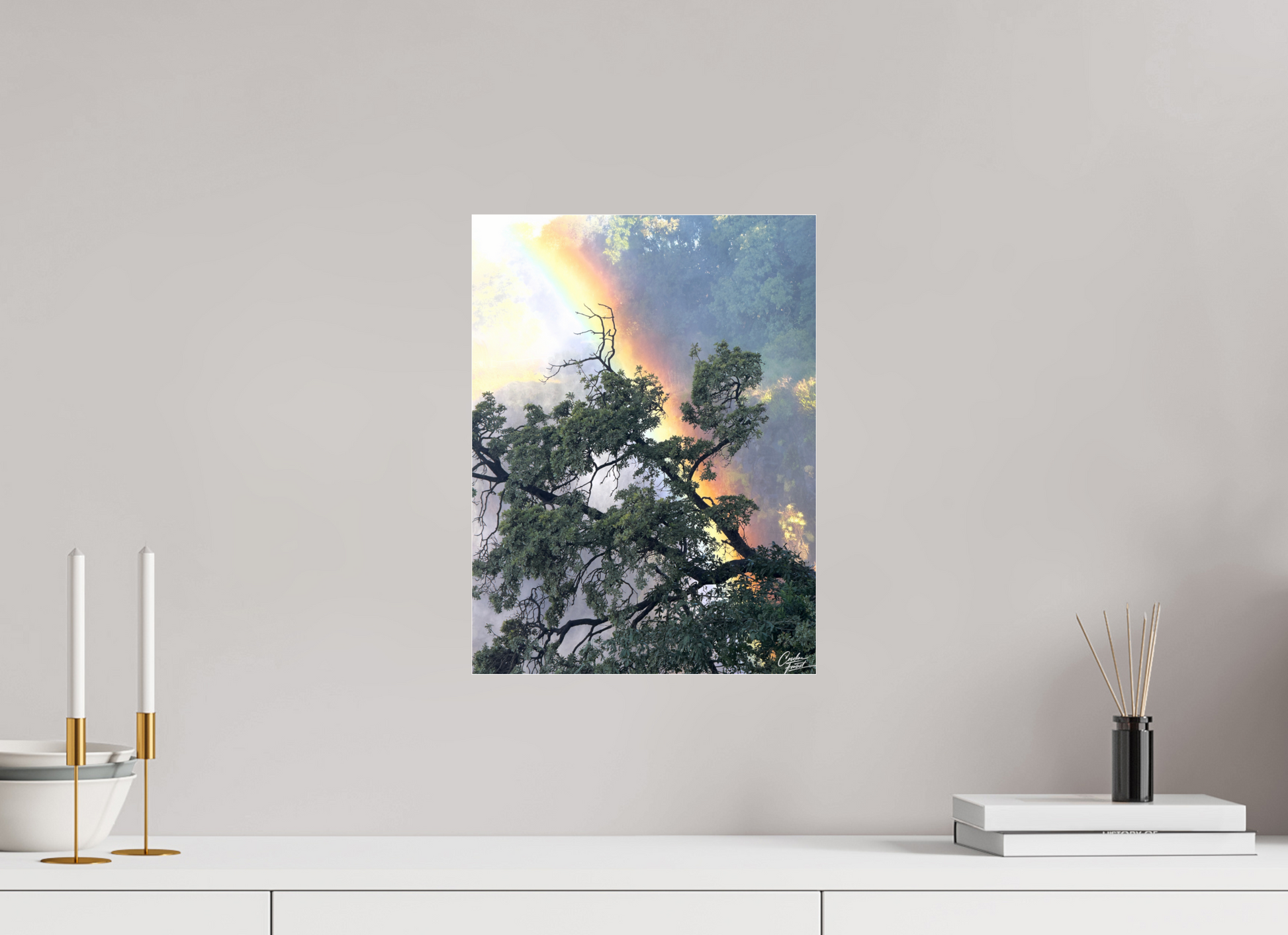 30 x 40 cm, Photo Print Under Acrylic Glass Promise After the Storm (Caroline Fourest)