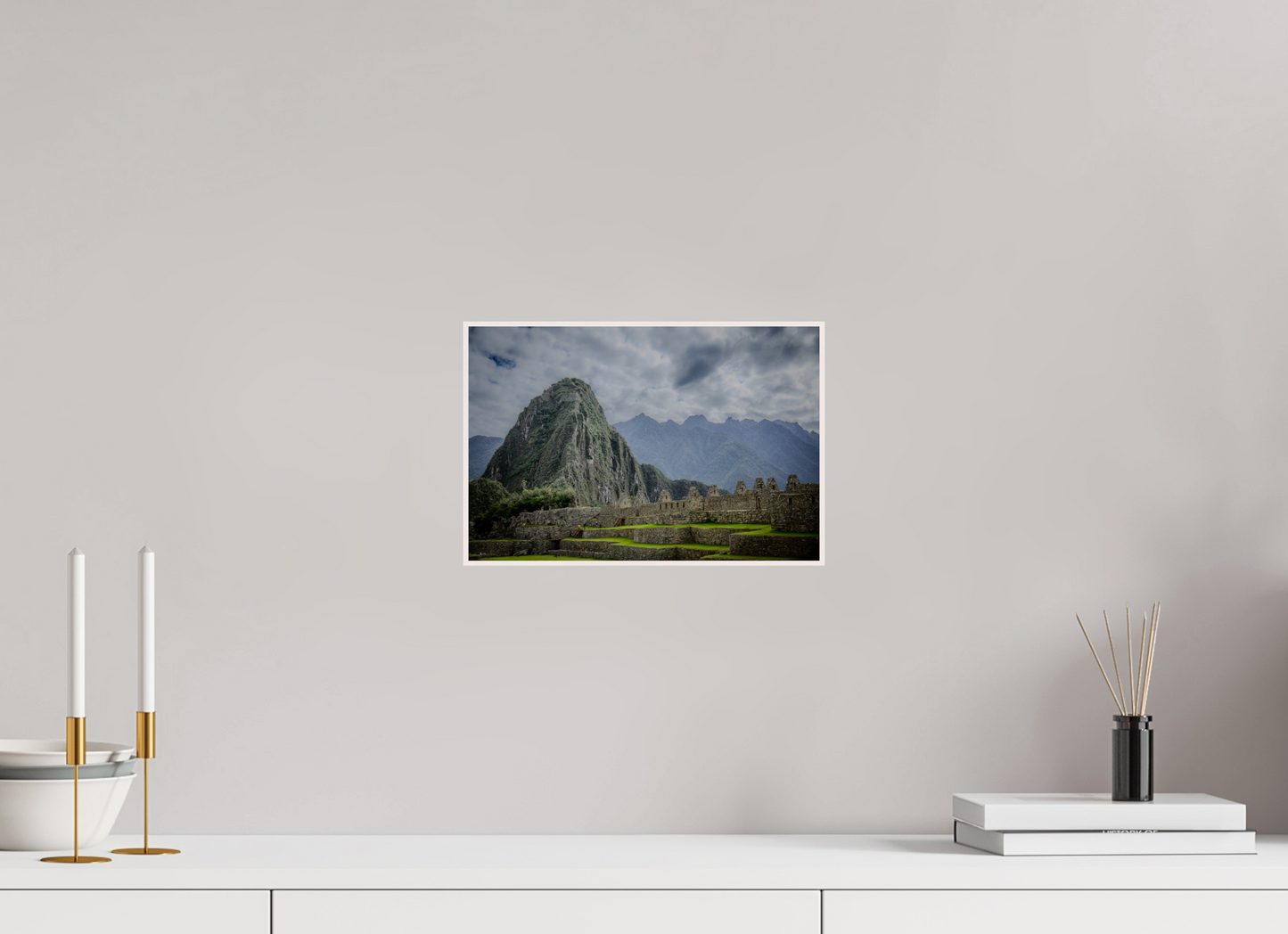 30 x 20 cm, Tirage photo métallisée ultraHD sous Plexi cadre Artbox Fiammetta Perou