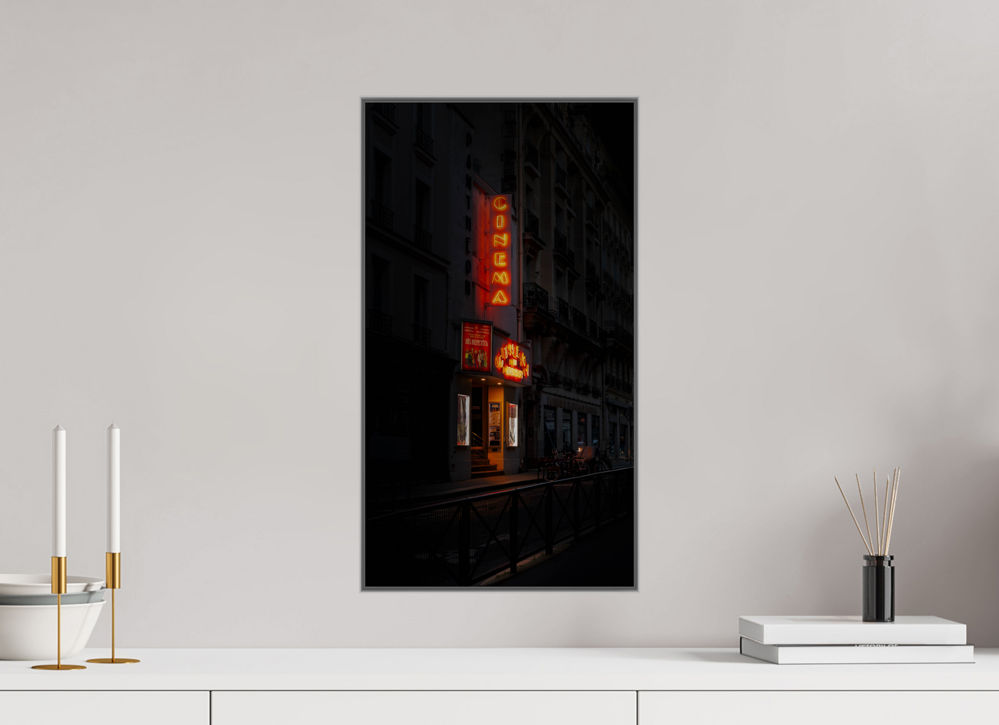 30 x 54 cm, Artbox aluminium argent <wx