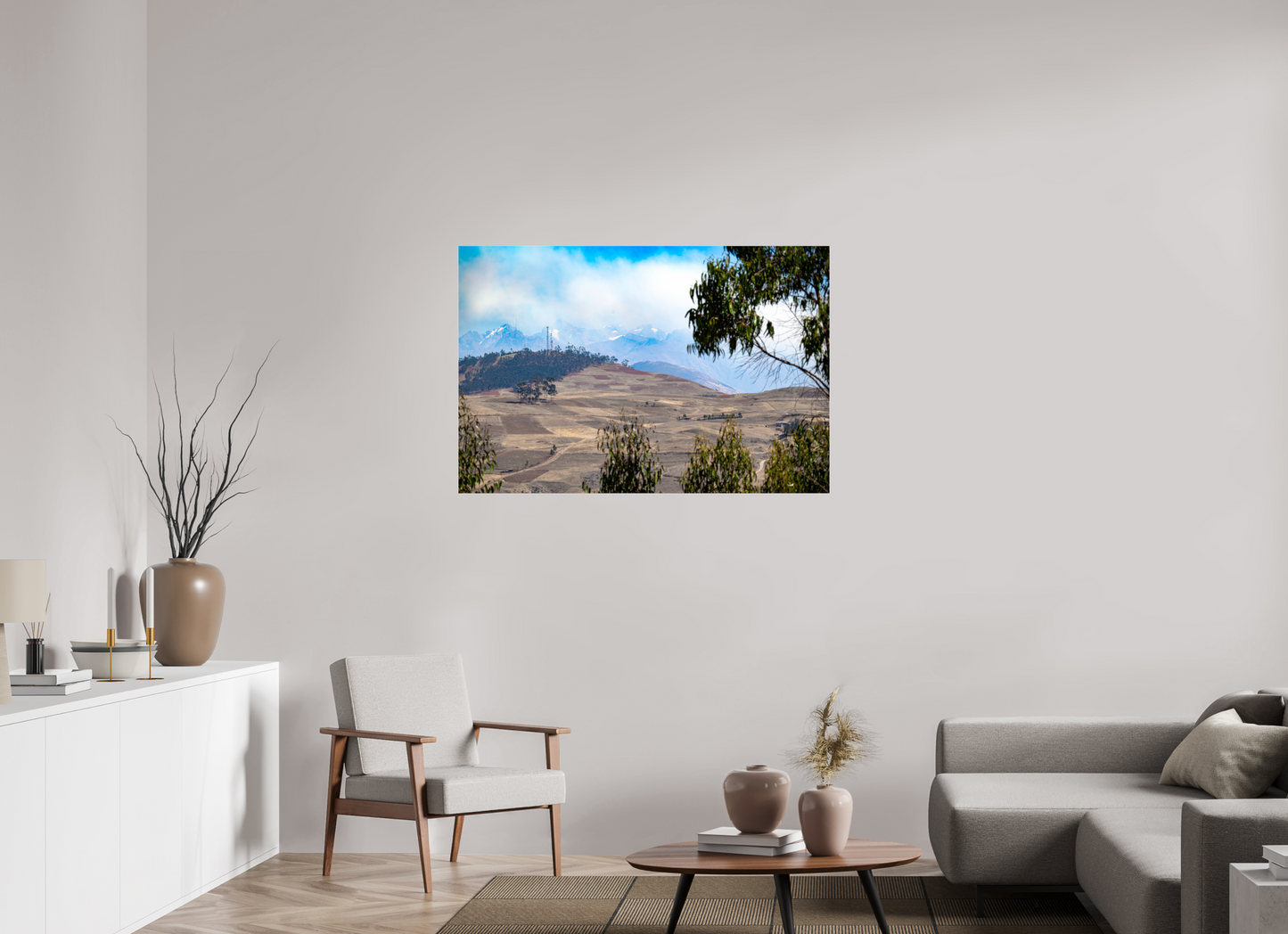 120 x 80 cm, Tirage photo ultraHD sous Plexi f