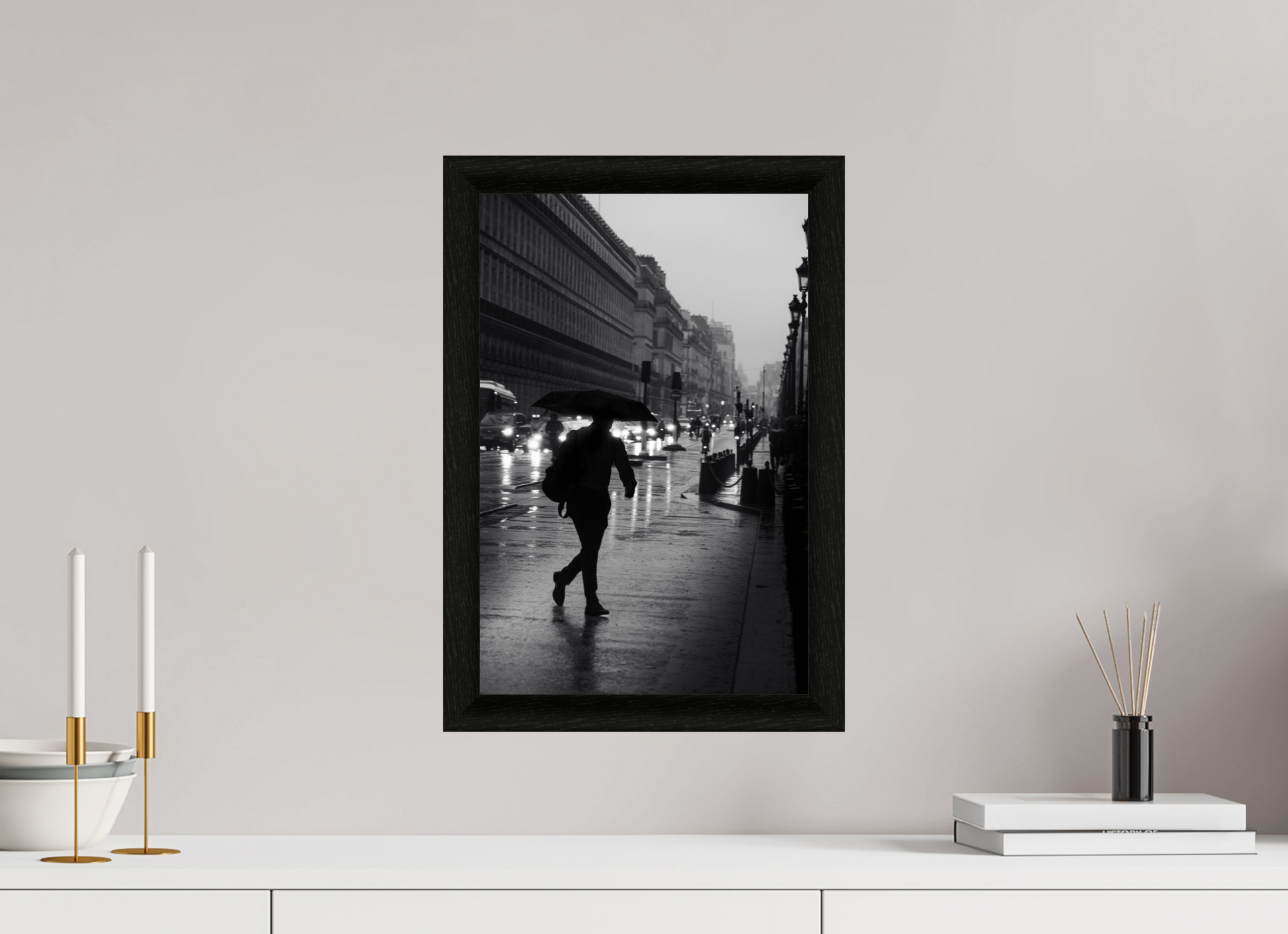 30 x 45 cm, Stockholm 30 mm noir retr