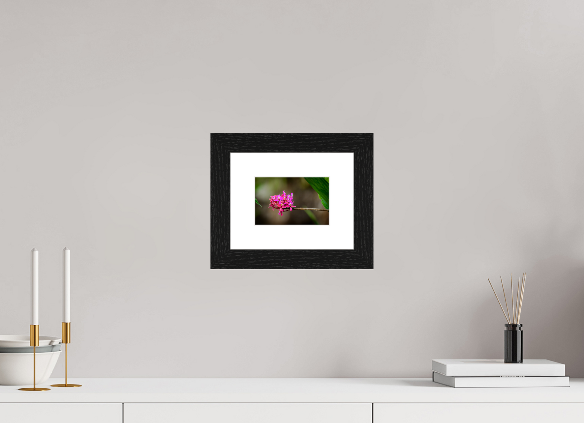 15 x 10 cm, Cadre noir Fiammetta Perou