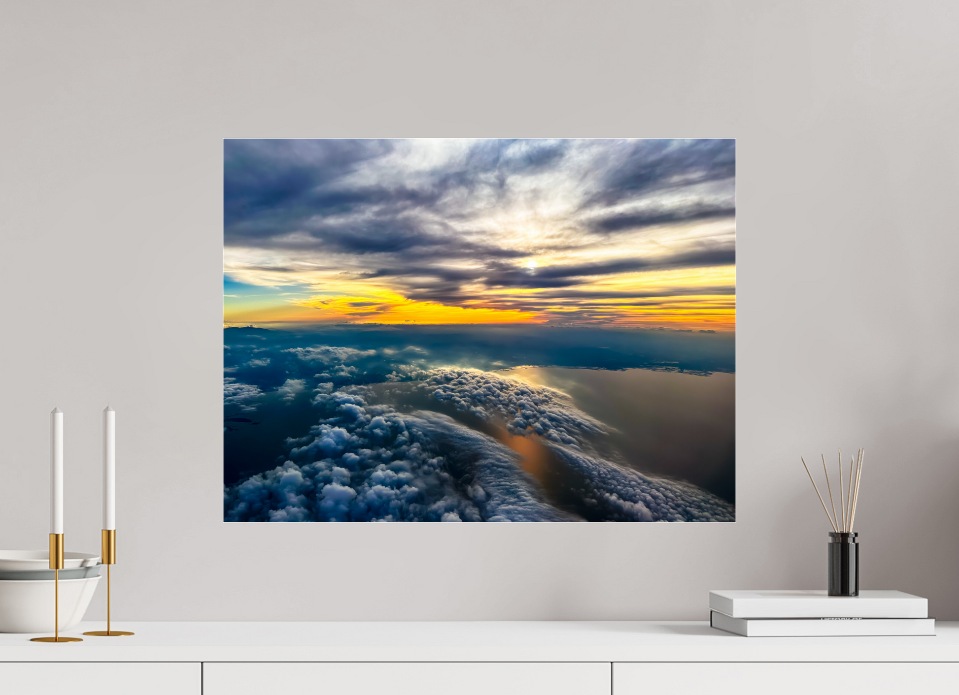 60 x 45 cm, Tirage photo ultraHD sous Plexi camb f