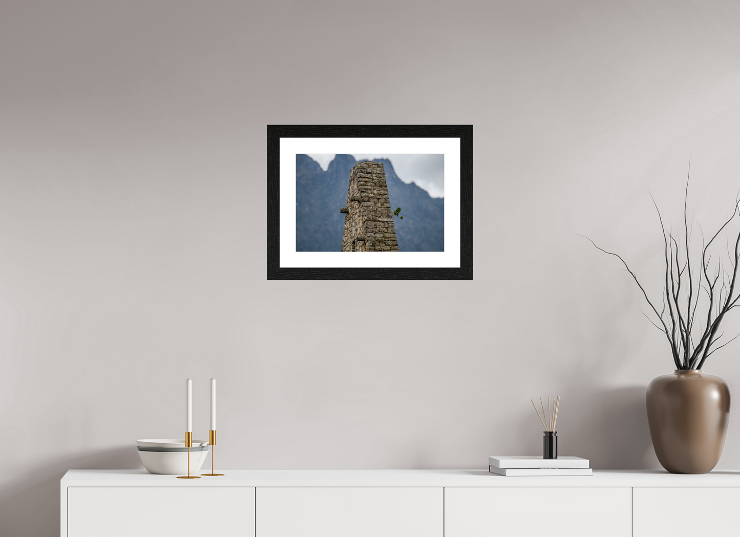 45 x 30 cm, Cadre noir Fiammetta Perou