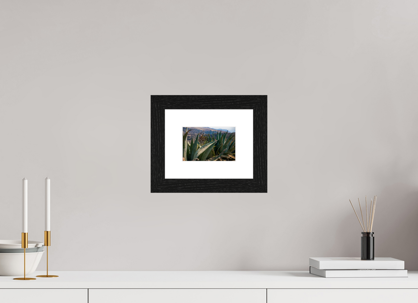 15 x 10 cm, Cadre noir fiam perou