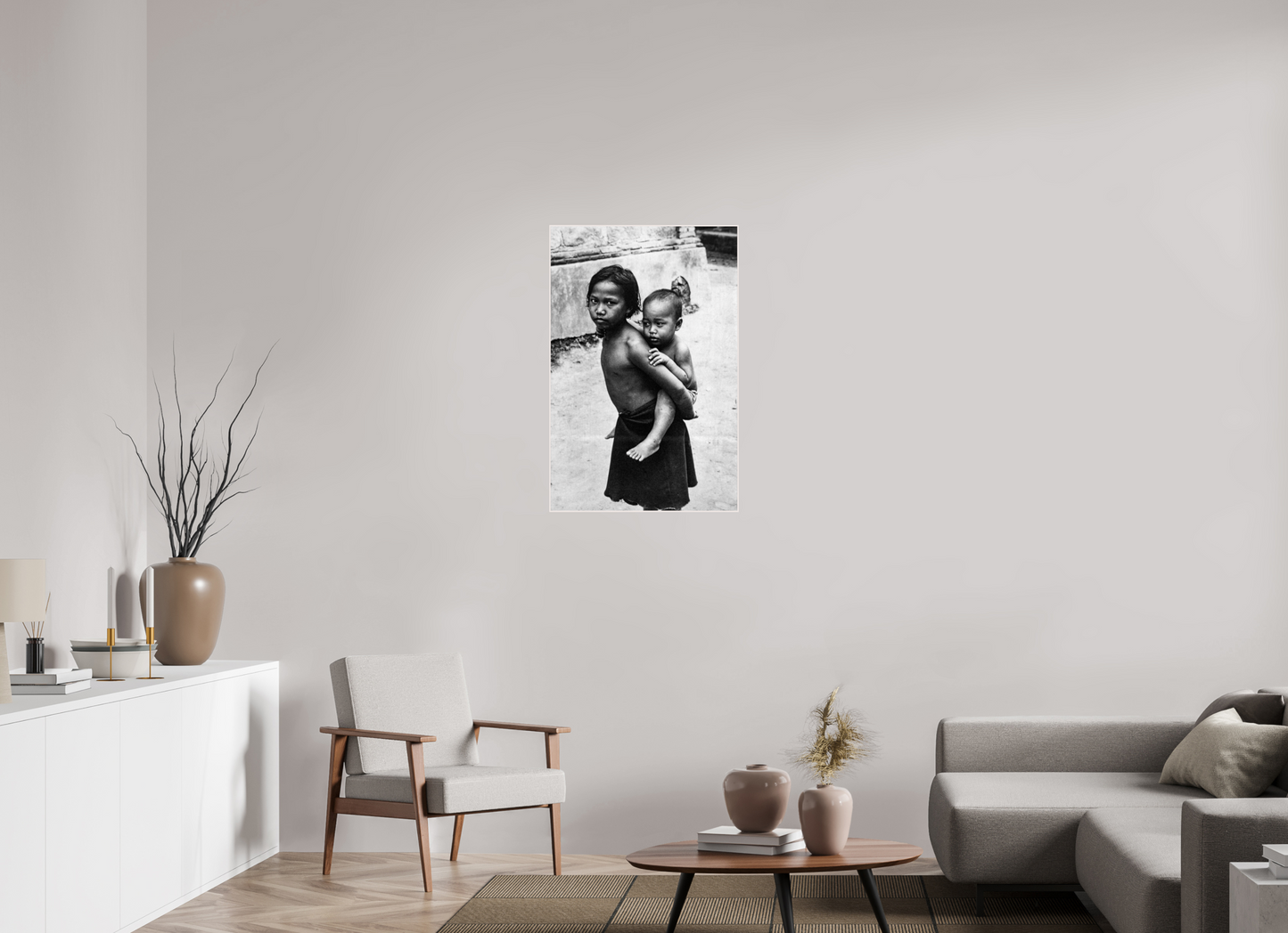 60 x 91,5 cm, Artbox Chene noir massif Indonesia (1978) Photography : © Catherine Deudon / REIA (Catherine Deudon )