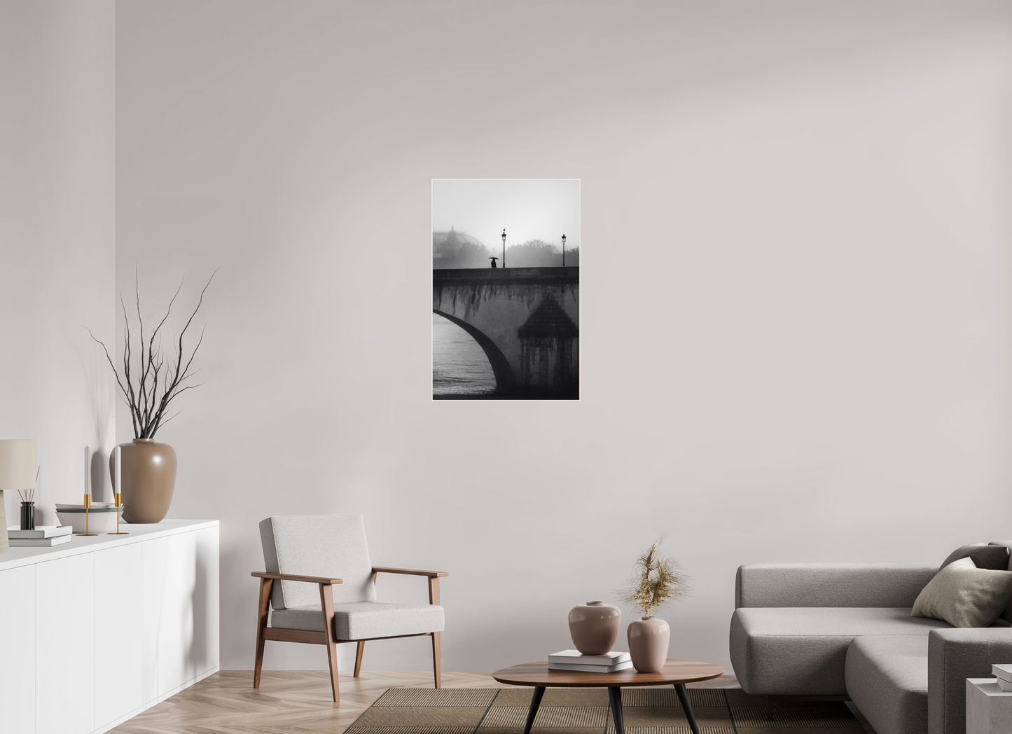 60 x 90 cm, Artbox Chene noir massif qd