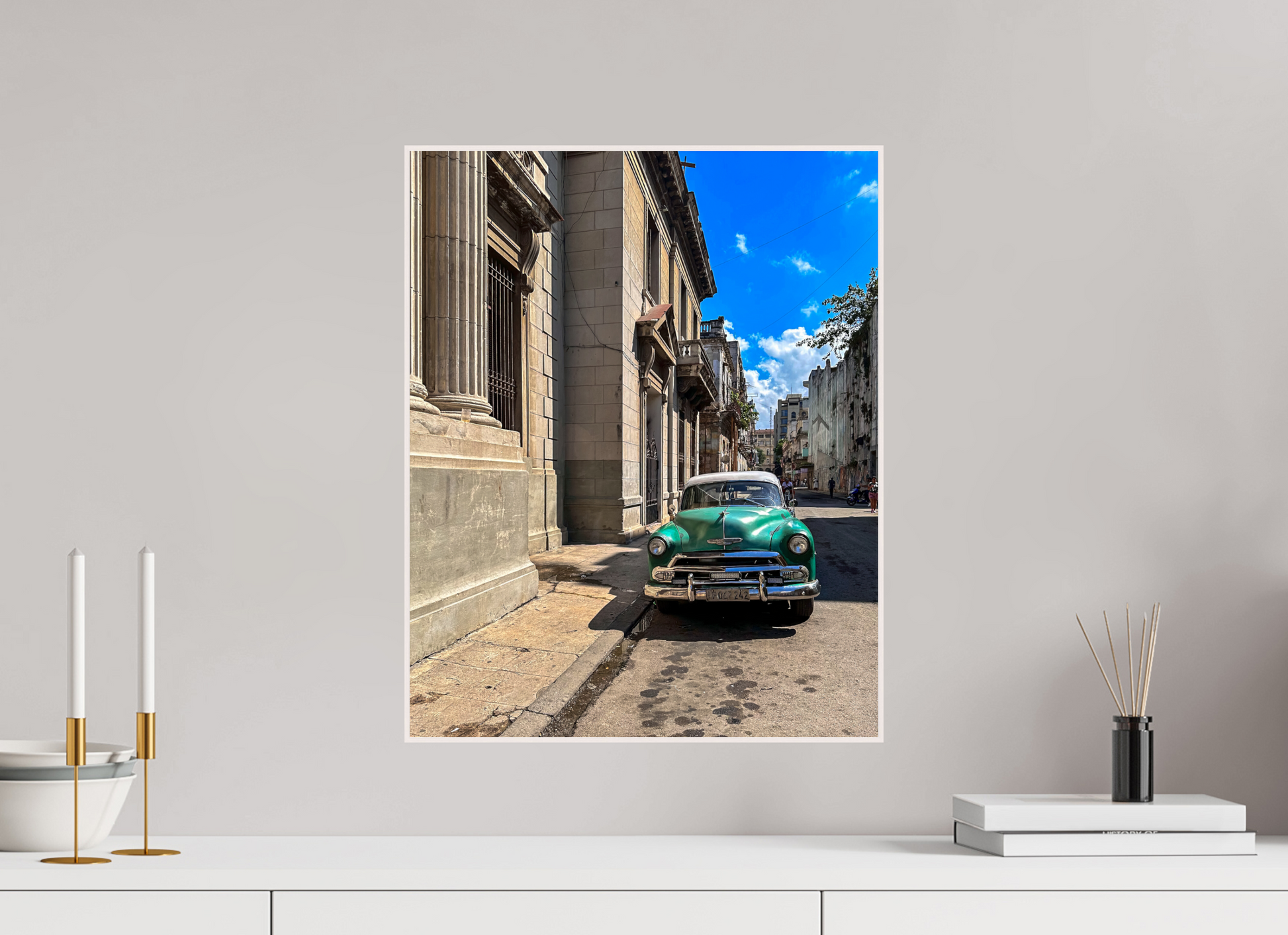 40 x 50 cm, Tirage photo métallisée ultraHD sous Plexi cadre Artbox h