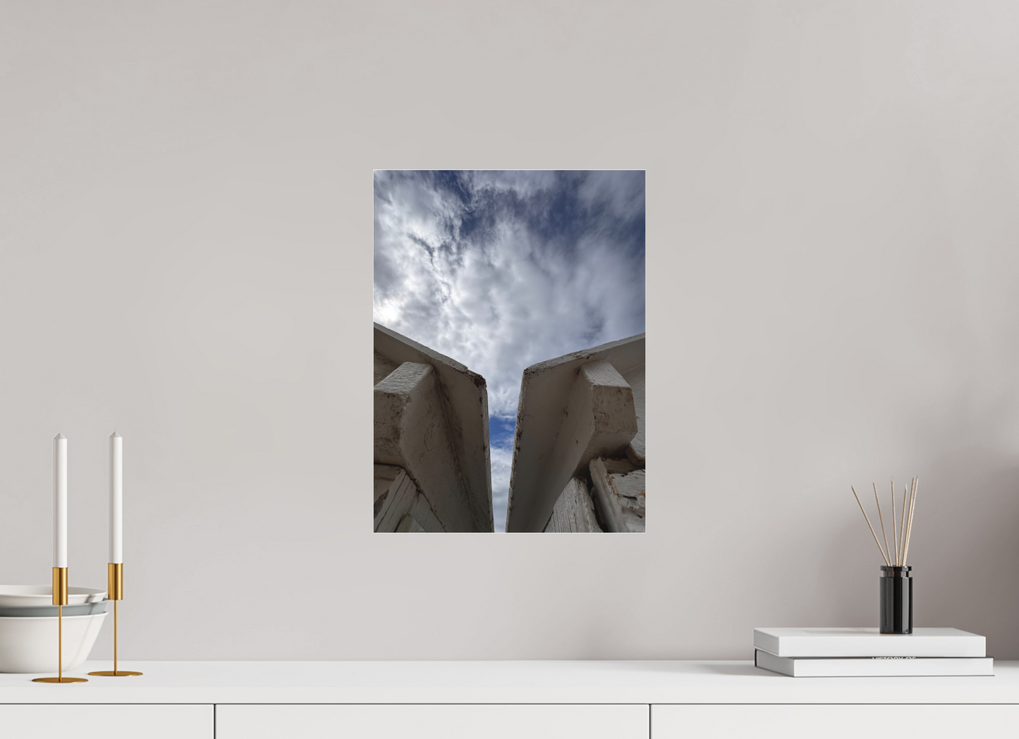 30 x 40 cm, Tirage photo sous Plexi mat Face à la mer #2 (Marie Sicard)