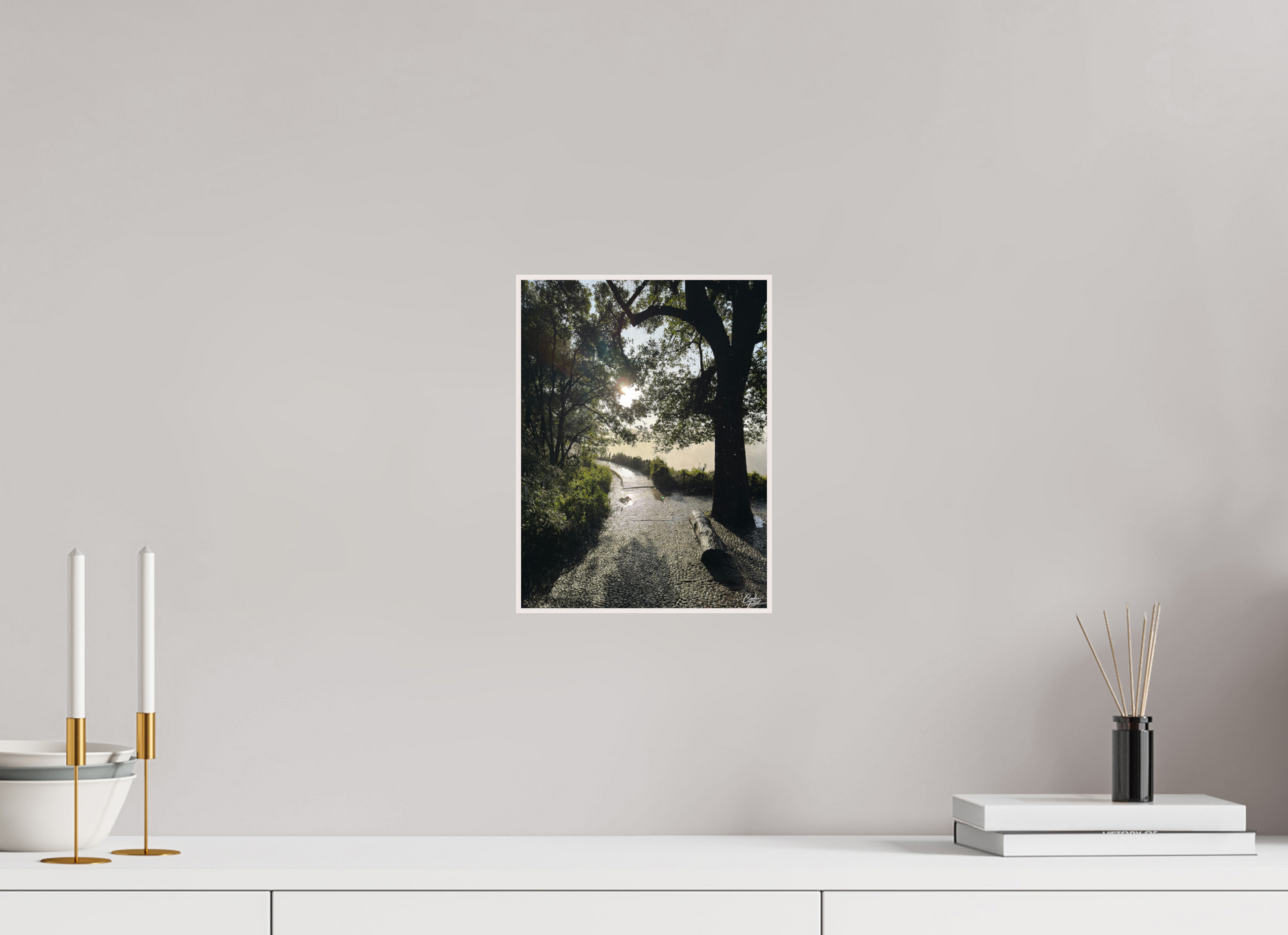 21 x 28 cm, Tirage photo métallisée ultraHD sous Plexi cadre Artbox Victoria Falls. Zimbabwe. Photography : © Caroline Fourest / REIA (Caroline Fourest)