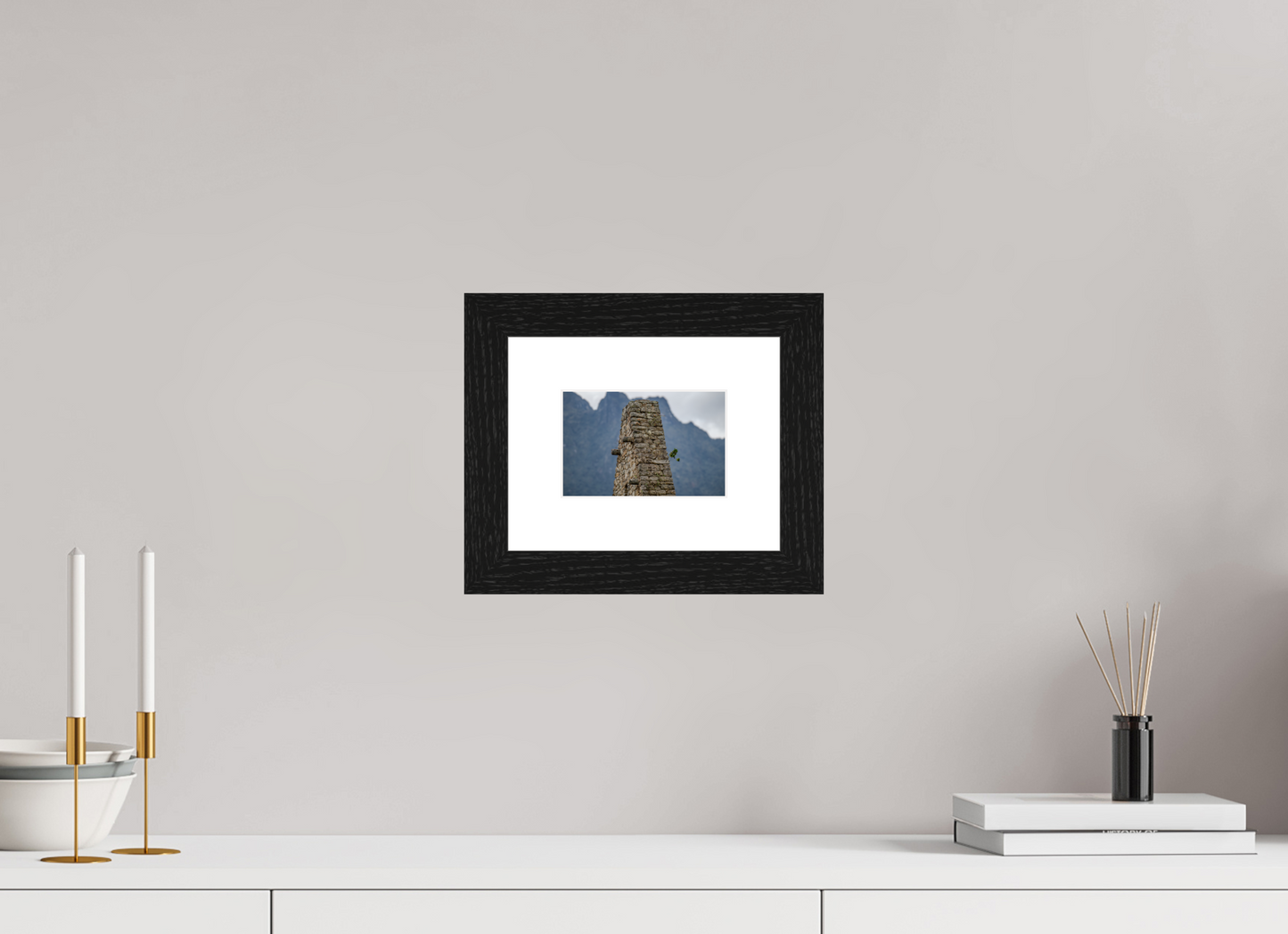 15 x 10 cm, Cadre noir Fiammetta Perou