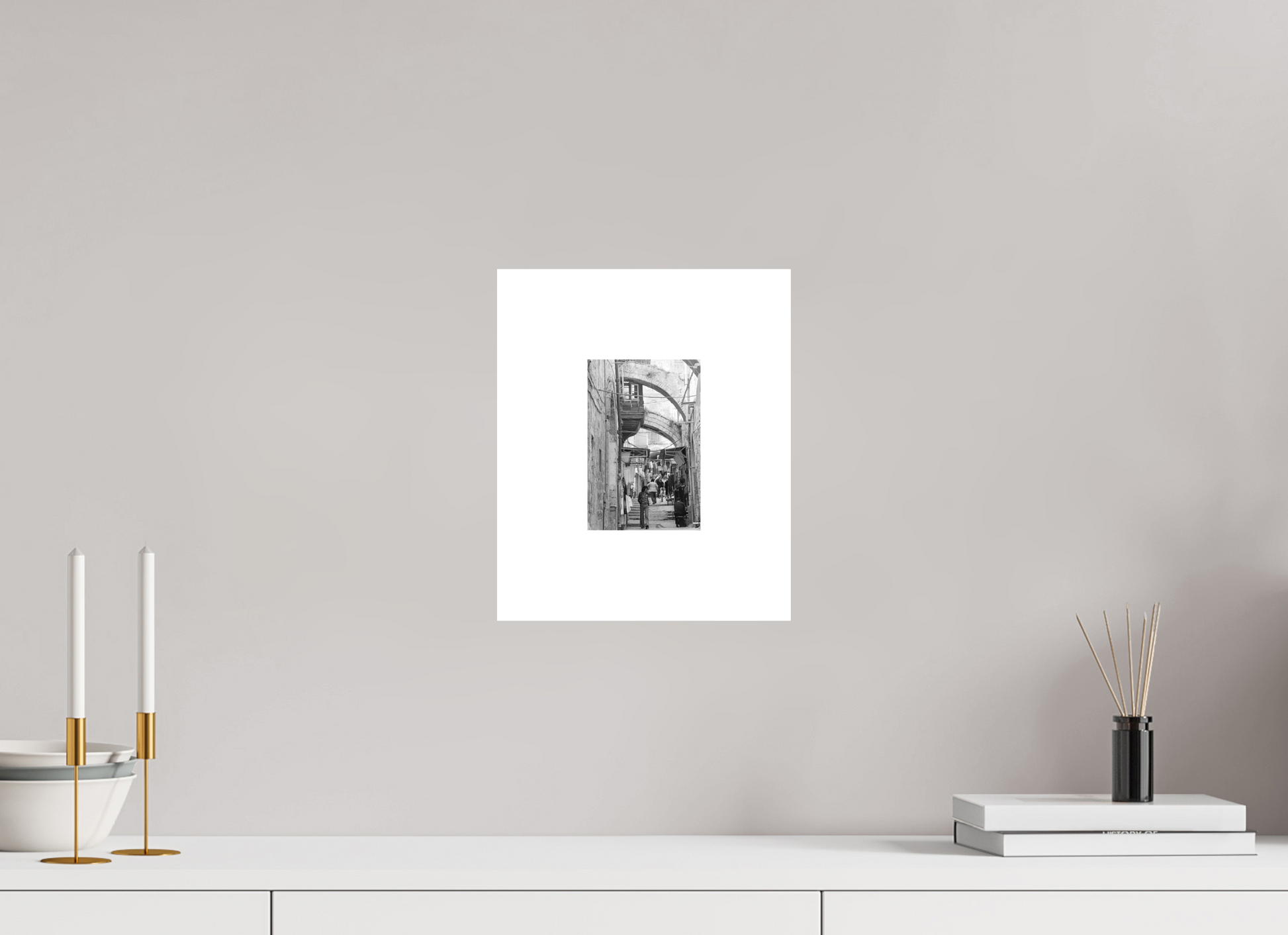 10 x 15,1 cm, fine art Jerusalem 1978 (Aline de Nanxe)