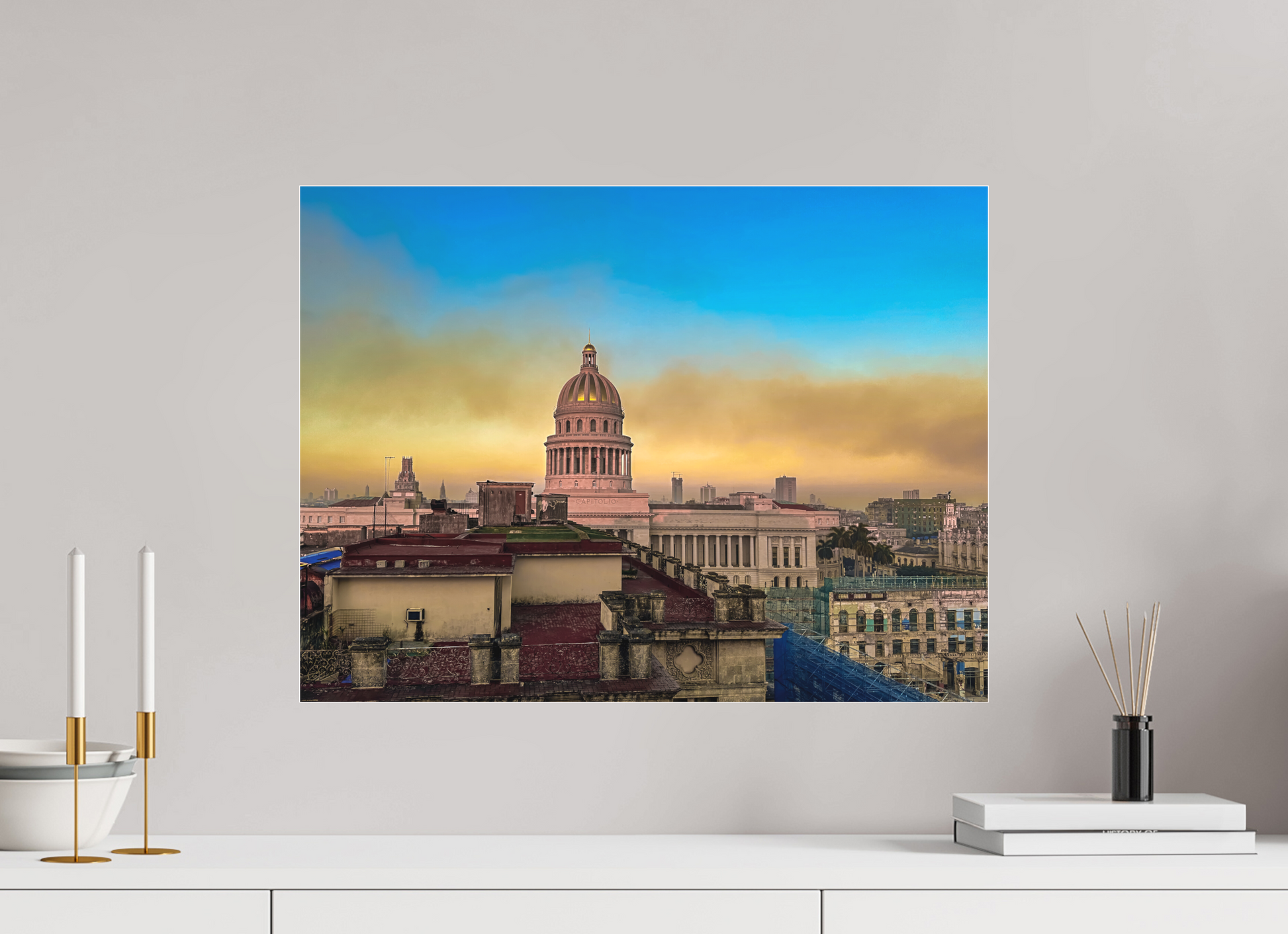 60 x 45 cm, Tirage photo sous Plexi mat k