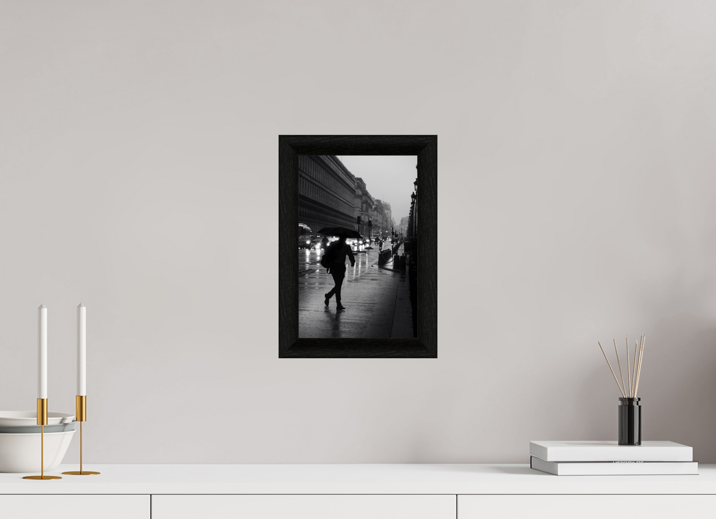 20 x 30 cm, Stockholm 30 mm noir retr