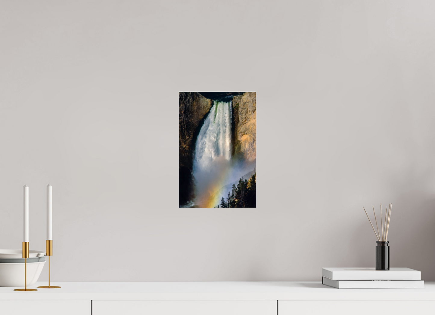 Mystic Falls at Dusk (Aline de Nanxe)