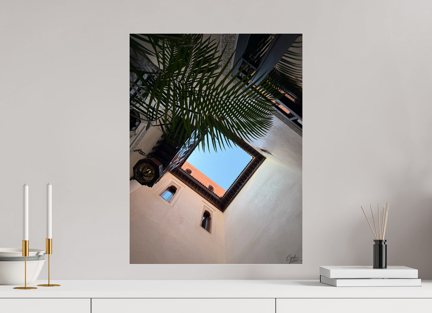 45 x 60 cm, Photo Print Under Acrylic Glass Sky’s Secret Passage