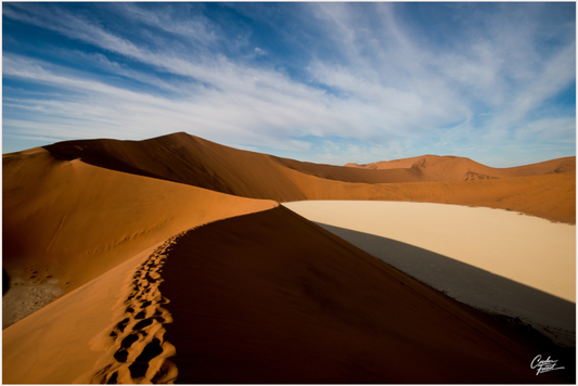 Main image Tiny Humans on a Desert Dune (Caroline Fourest)