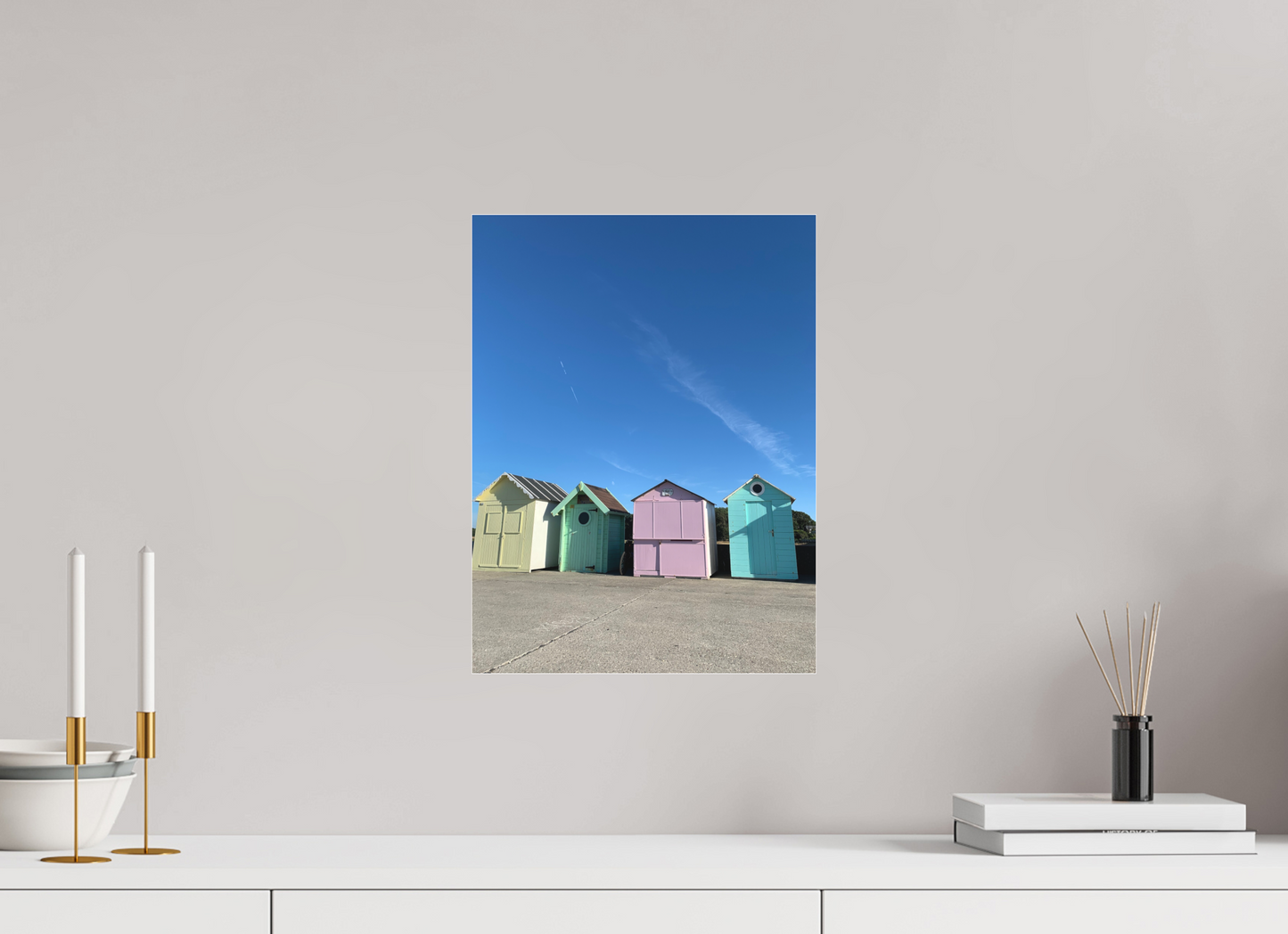 30 x 40 cm, Tirage photo sous Plexi mat Face à la mer #3 (Marie Sicard)