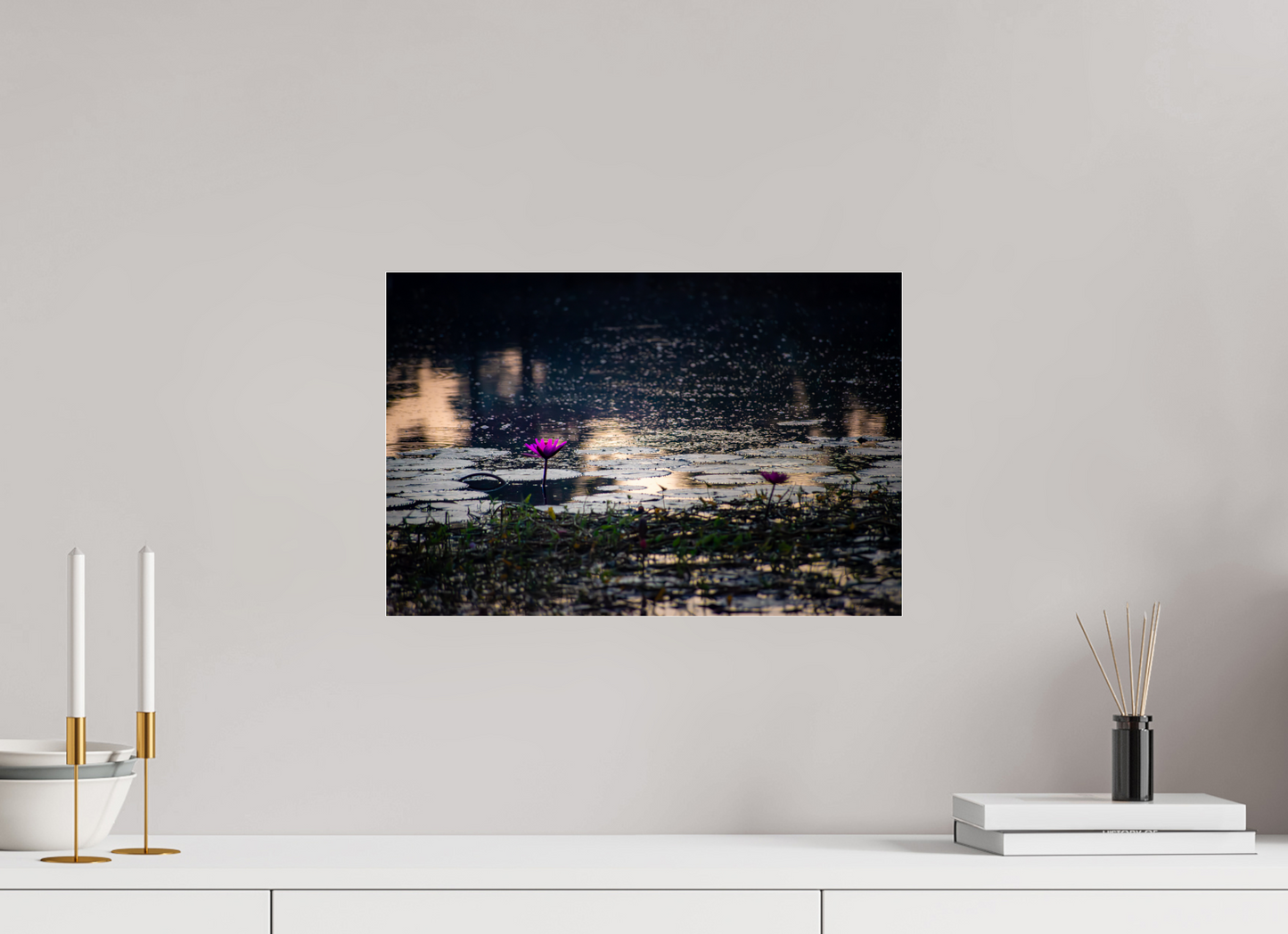 45 x 30 cm, Tirage photo ultraHD sous Plexi qs