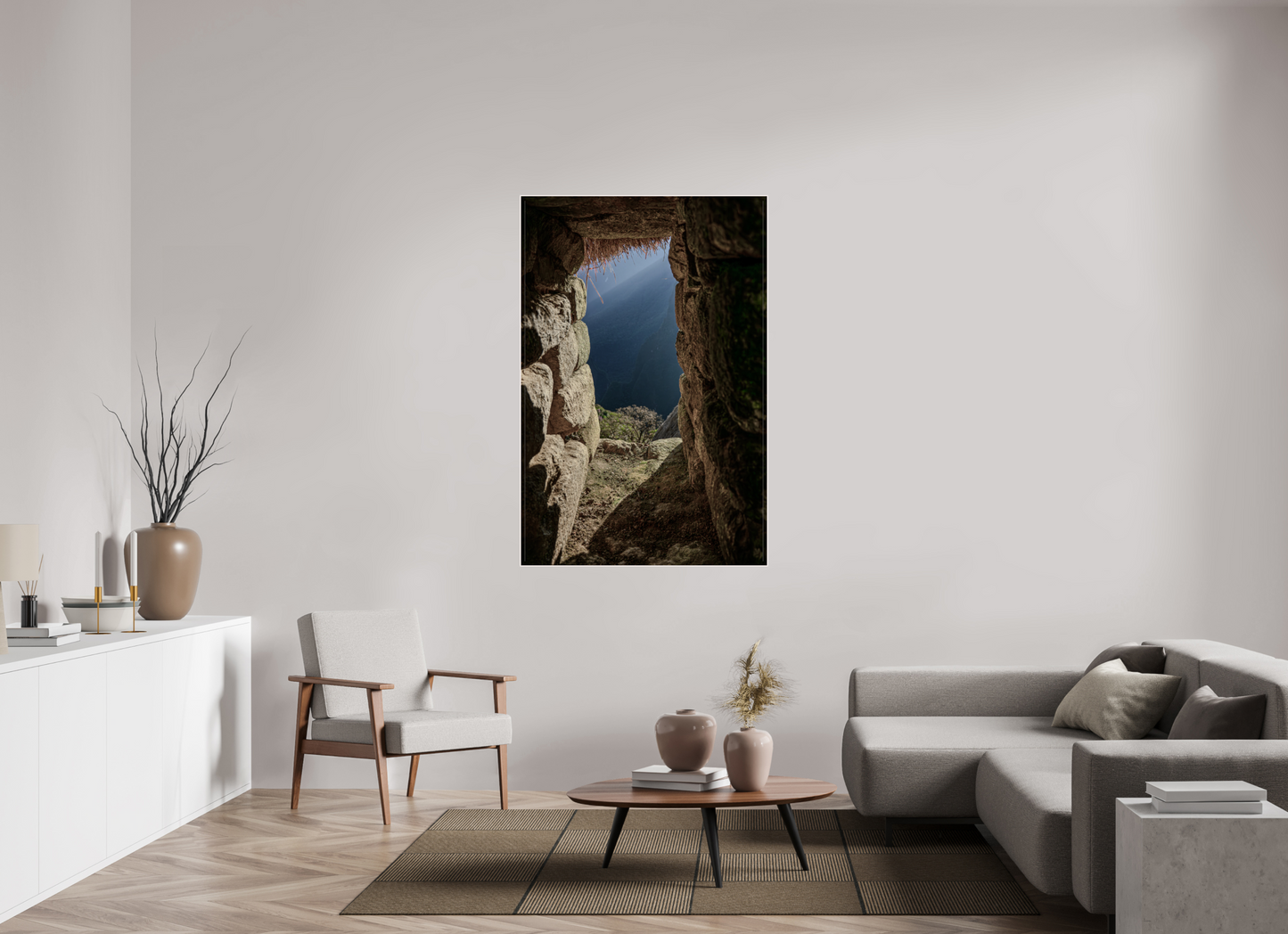 100 x 150 cm, Tirage photo métallisée ultraHD sous Plexi cadre Artbox Peru (2024) Photography : © Fiammetta Venner / REIA (Fiammetta Venner)