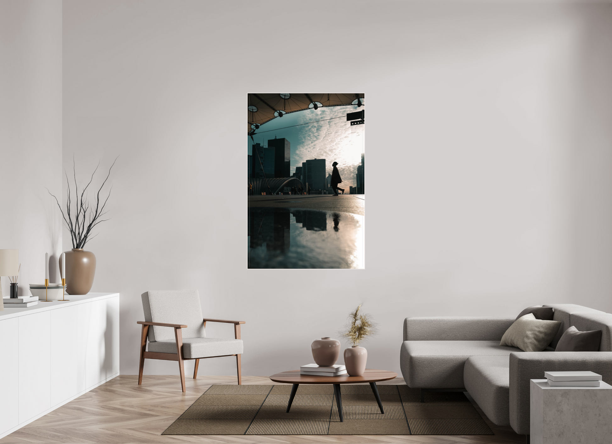 100 x 150 cm, Artbox Chene noir massif sdf