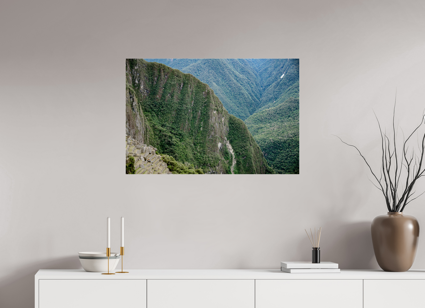 90 x 60 cm, Tirage photo ultraHD sous Plexi Fiammetta Perou