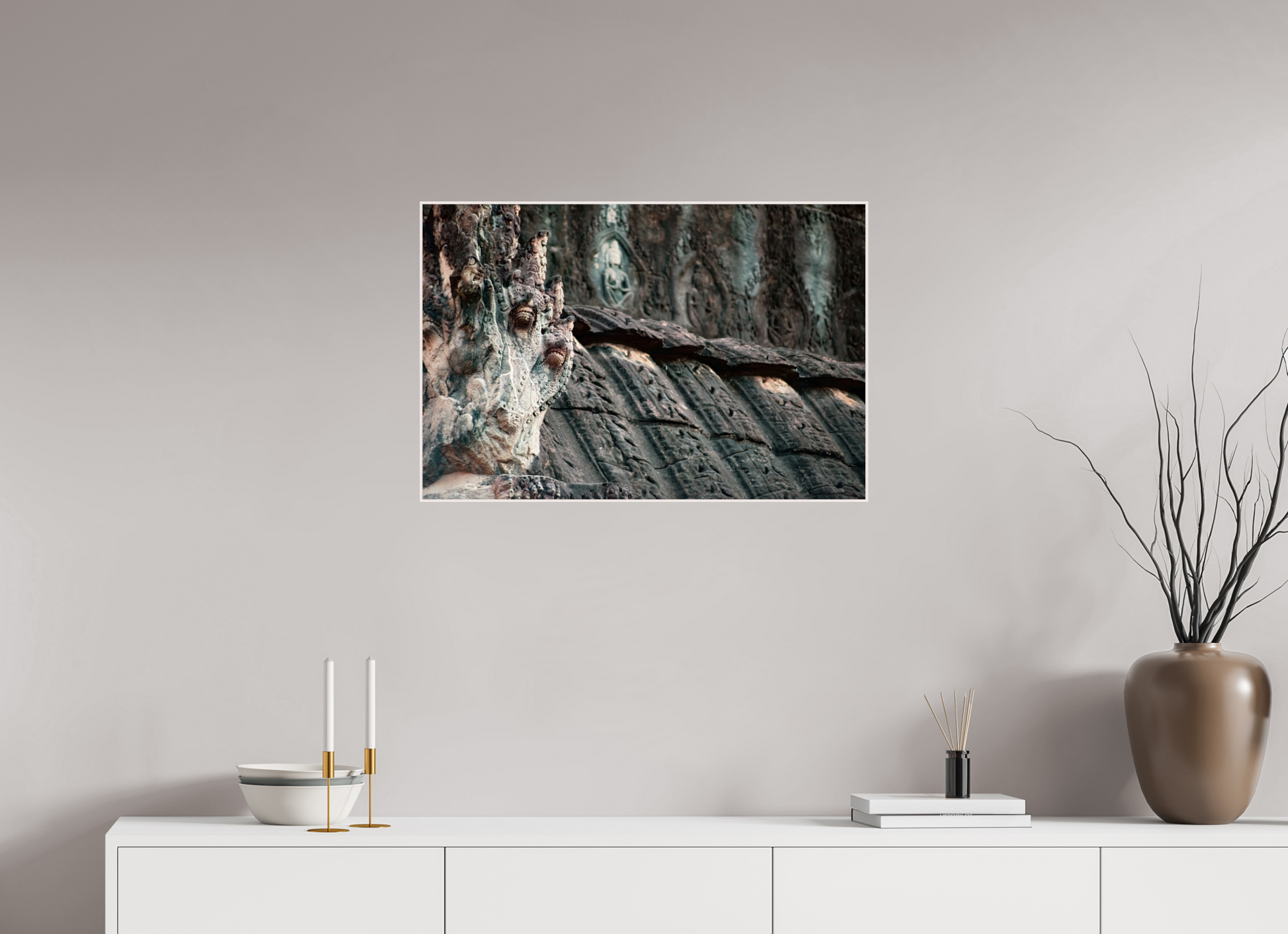 75 x 50 cm, Tirage photo métallisée ultraHD sous Plexi cadre Artbox FIAMMETTA VENNER Perou