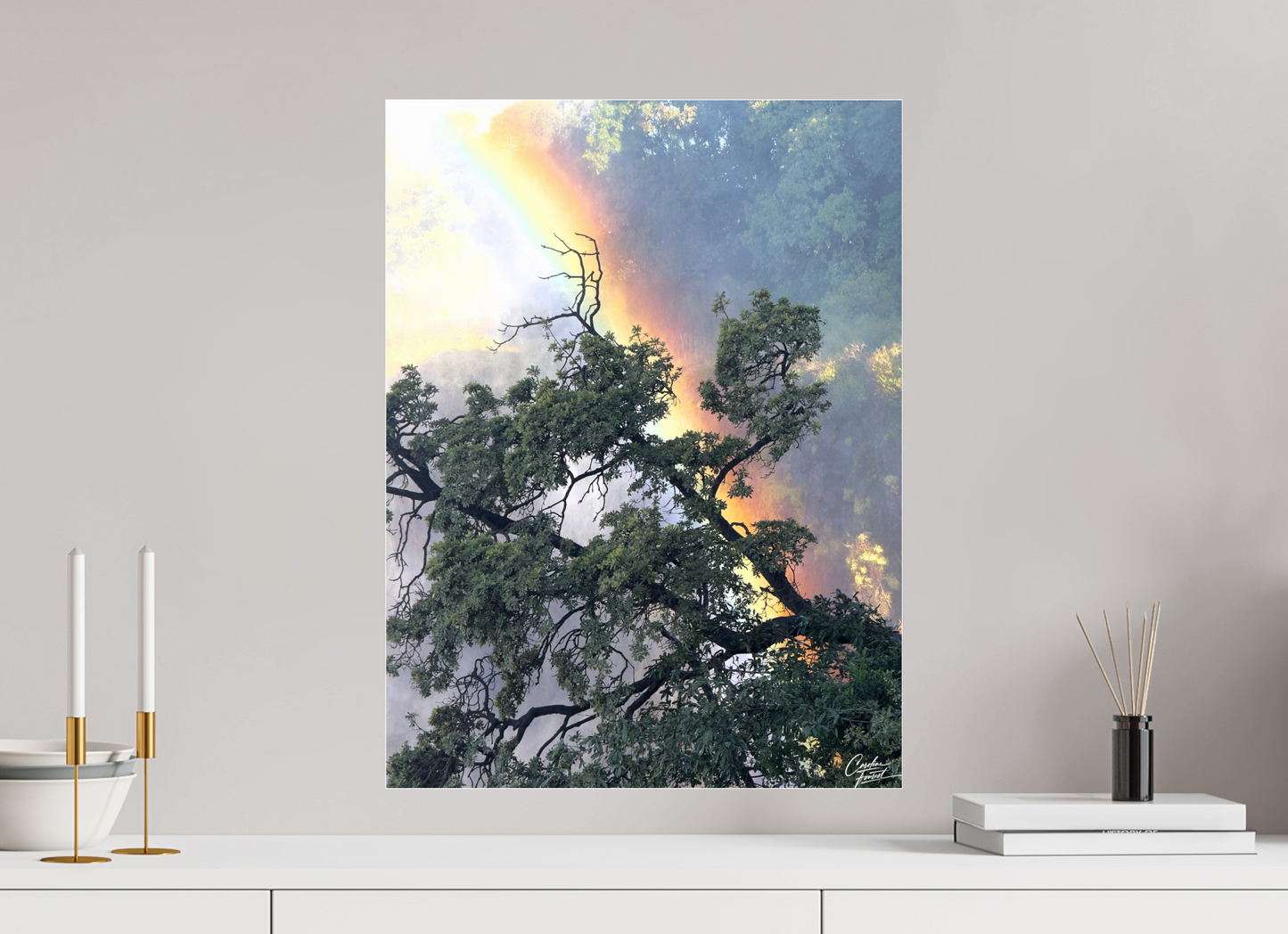 45 x 60 cm, Photo Print Under Acrylic Glass Promise After the Storm (Caroline Fourest)