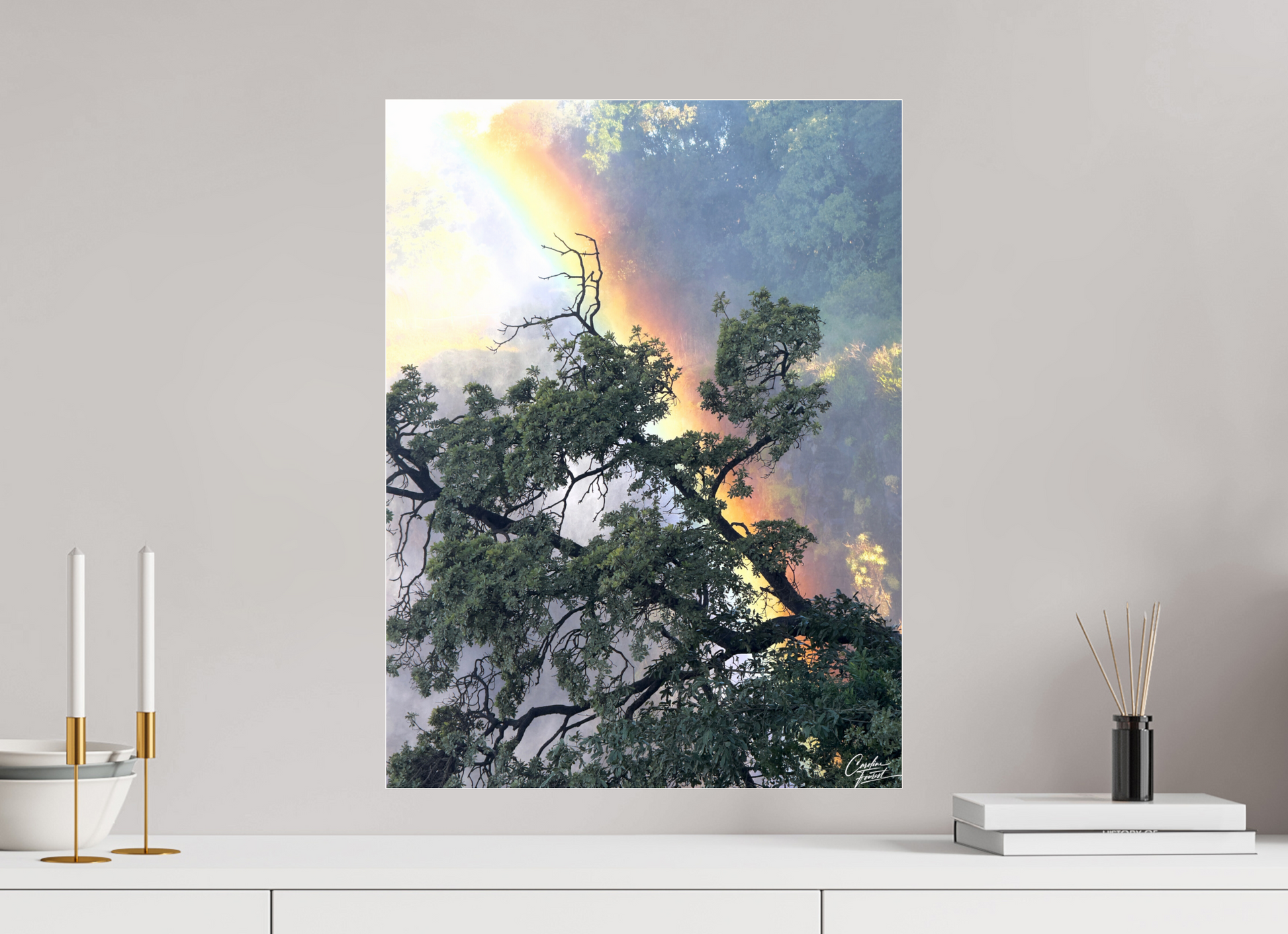 45 x 60 cm, Photo Print Under Acrylic Glass Promise After the Storm (Caroline Fourest)