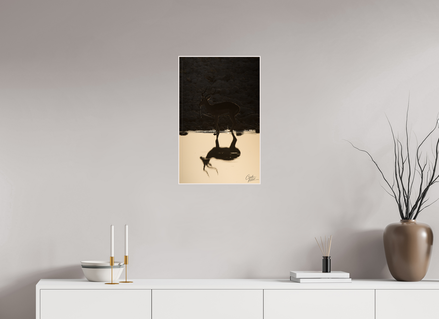 Antelope reflection (Caroline Fourest)